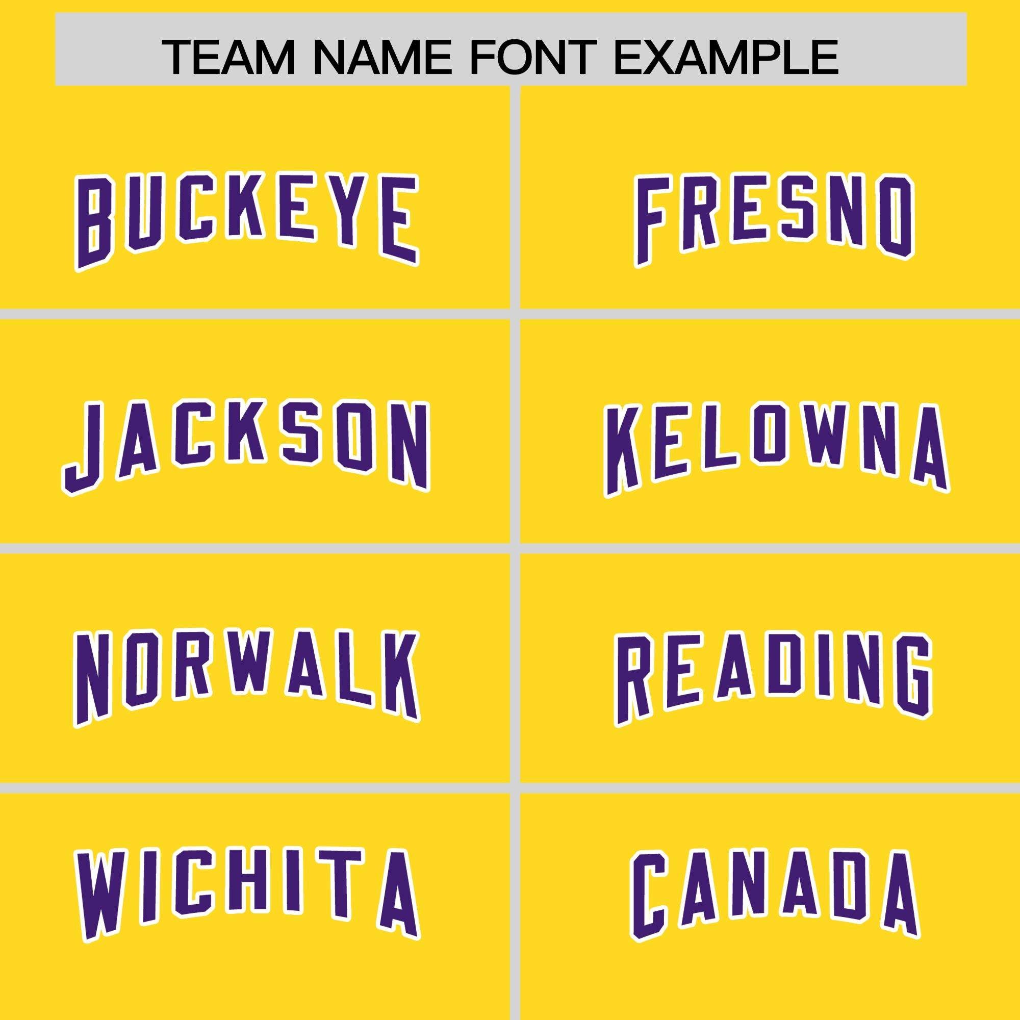 Custom Gold Purple Personalized Star Pattern Raglan Sleeves Authentic American Football Jersey