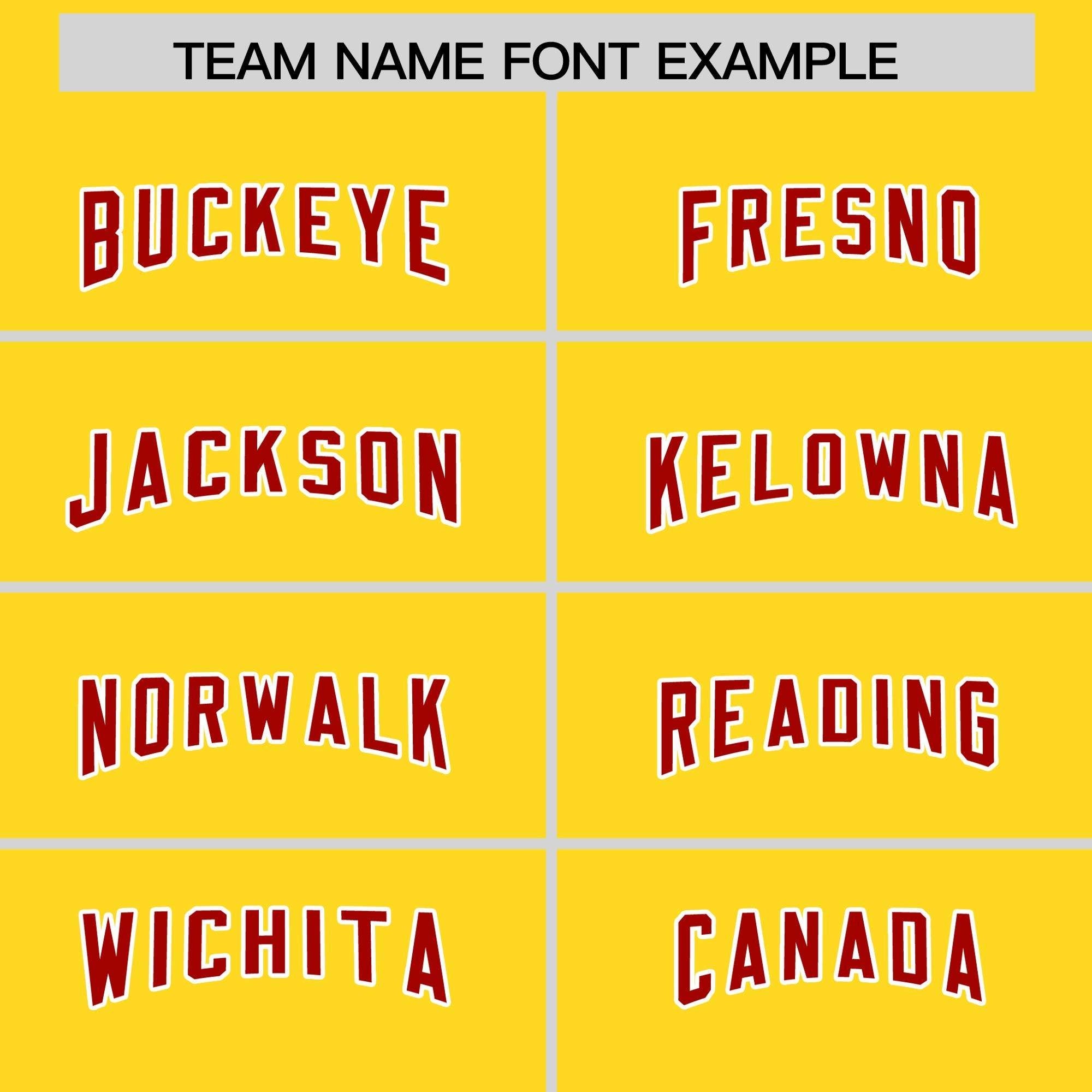 Custom Gold Red Personalized Star Pattern Raglan Sleeves Authentic American Football Jersey