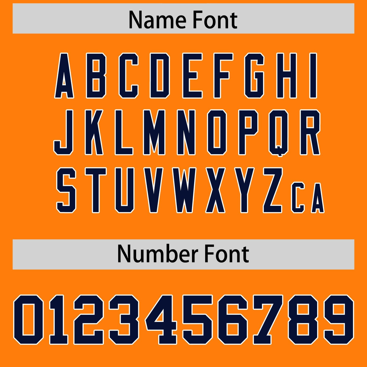 Custom Orange Navy Personalized Star Pattern Raglan Sleeves Authentic American Football Jersey