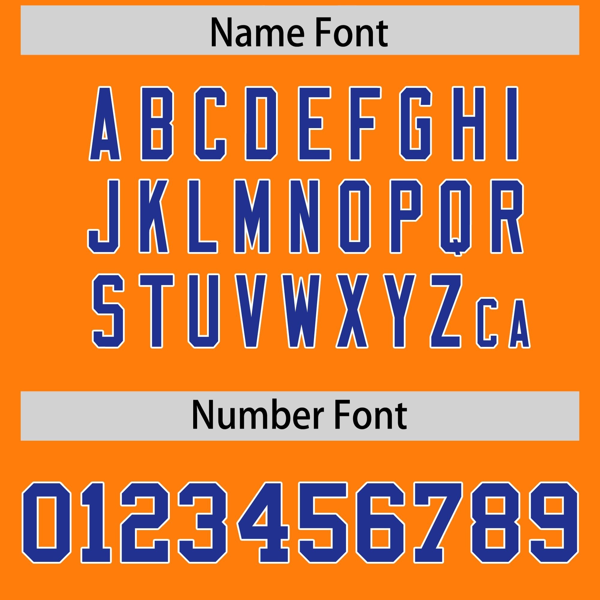 Custom Orange Royal Personalized Star Pattern Raglan Sleeves Authentic American Football Jersey