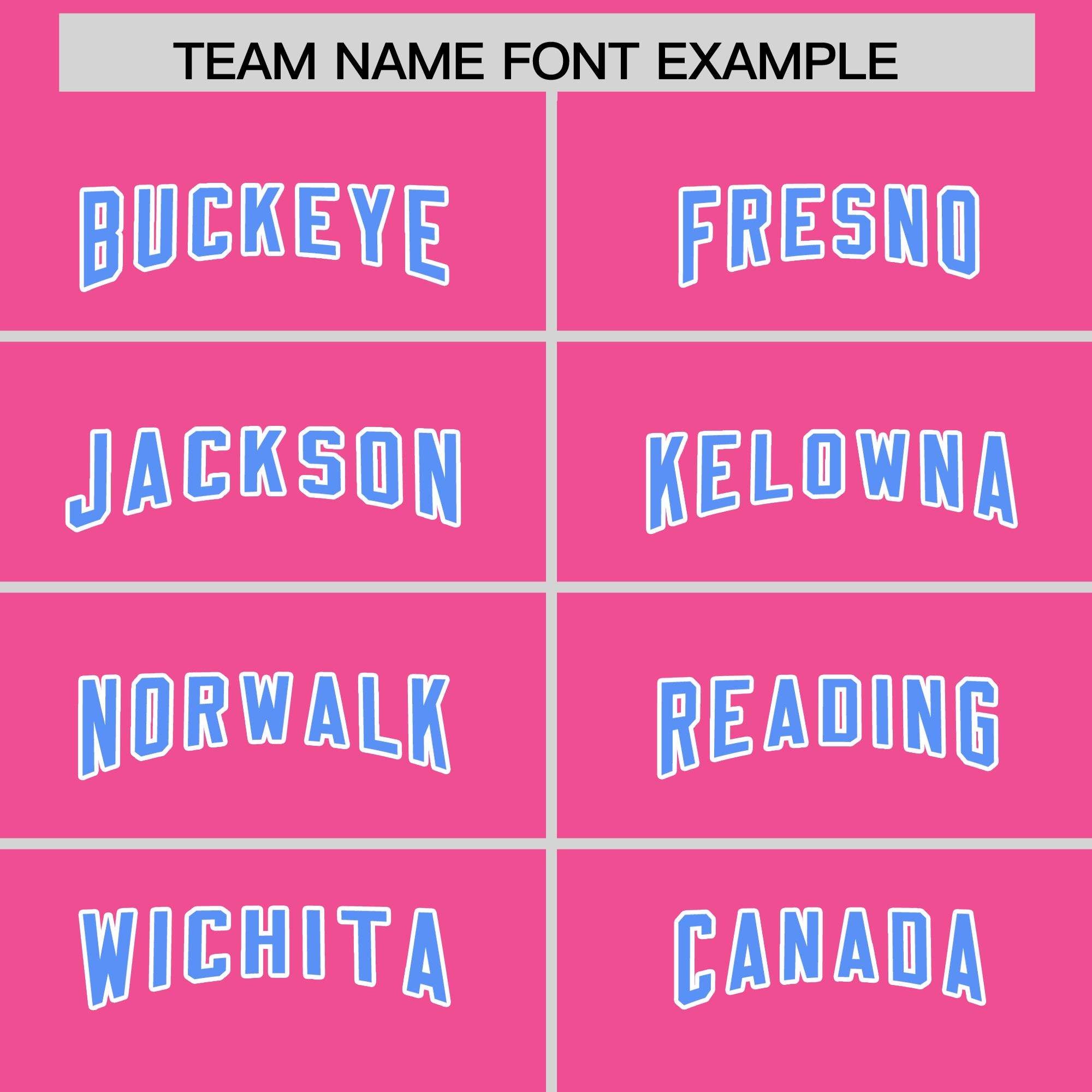 Custom Pink Powder Blue Personalized Star Pattern Raglan Sleeves Authentic American Football Jersey