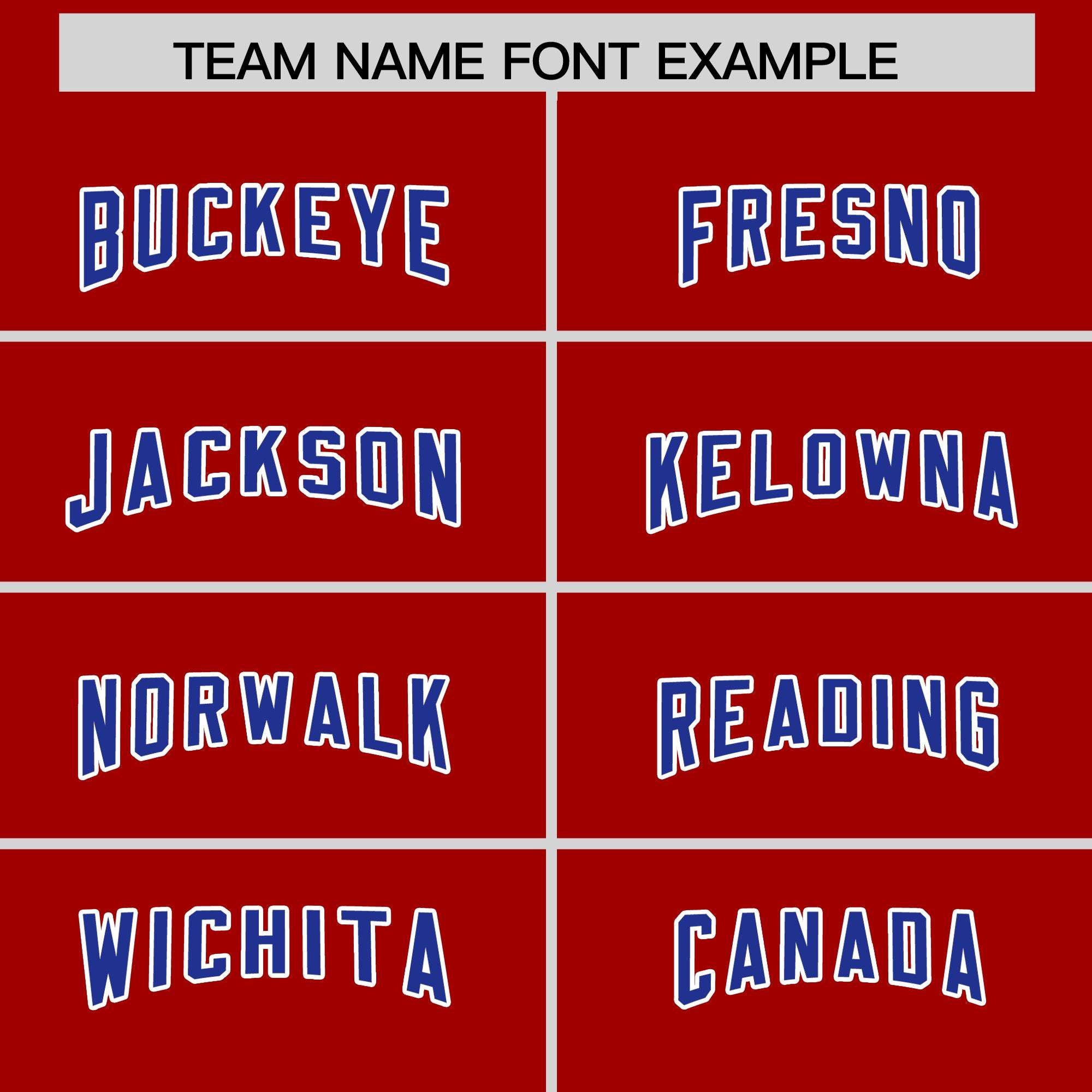 Custom Red Royal Personalized Star Pattern Raglan Sleeves Authentic American Football Jersey