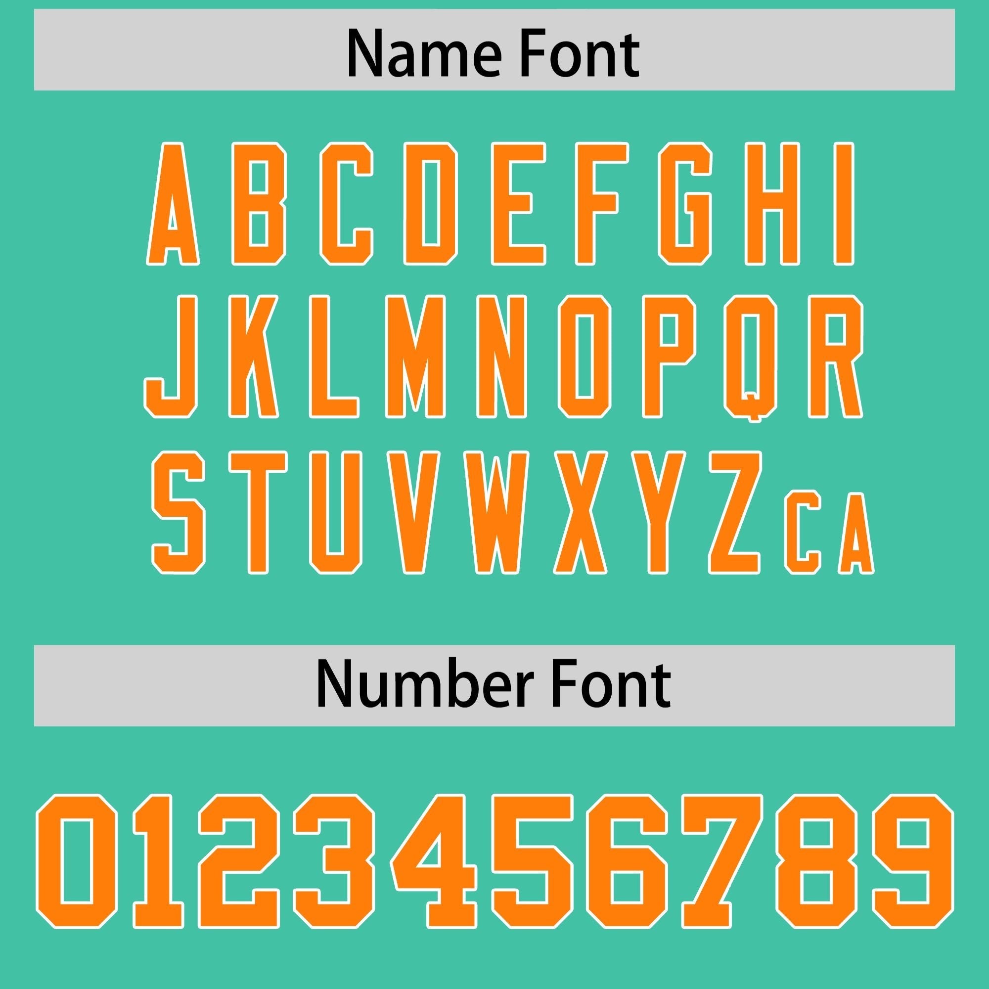 Custom Bright Green Orange Personalized Star Pattern Raglan Sleeves Authentic American Football Jersey