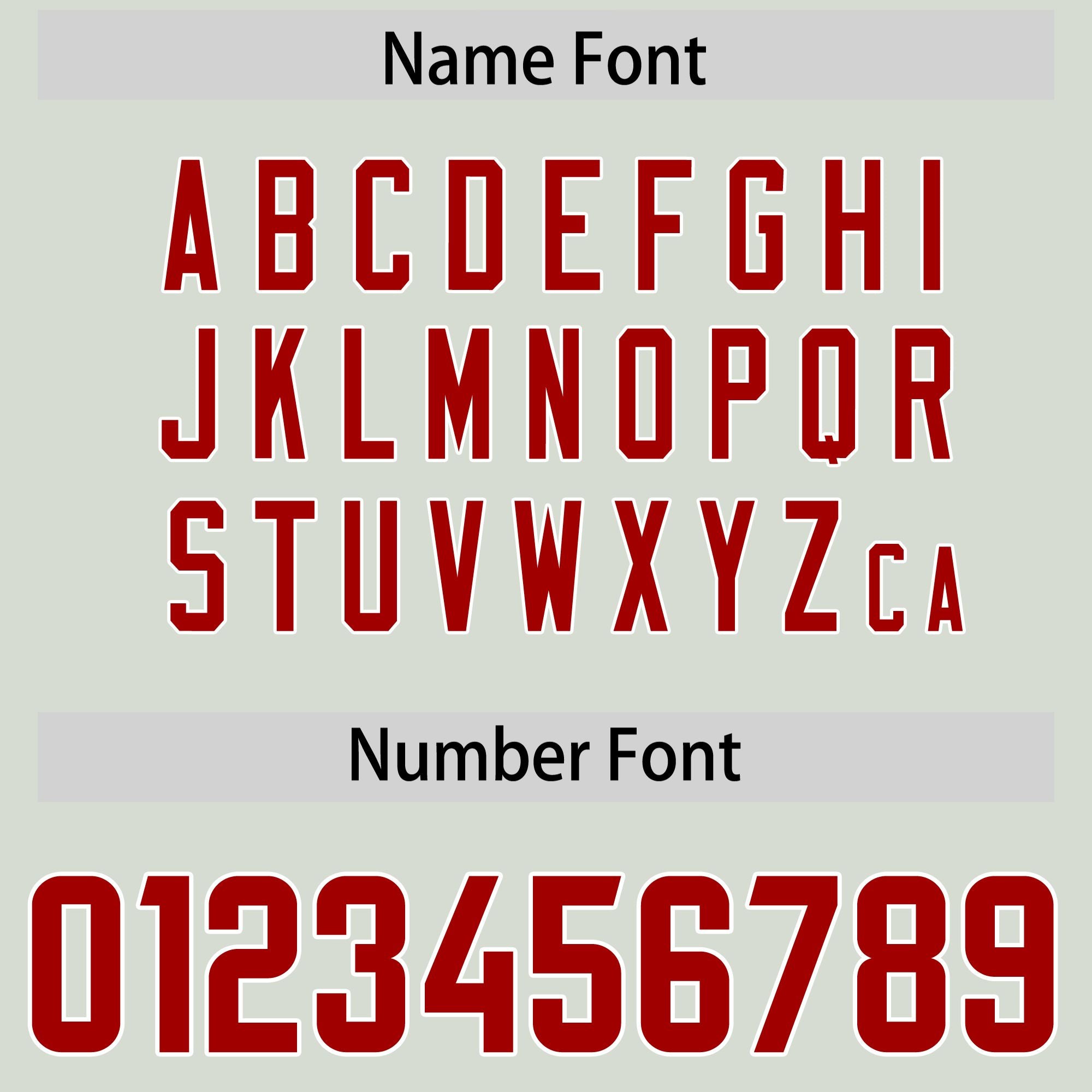 Custom Gray Red Personalized Star Pattern Raglan Sleeves Authentic American Football Jersey