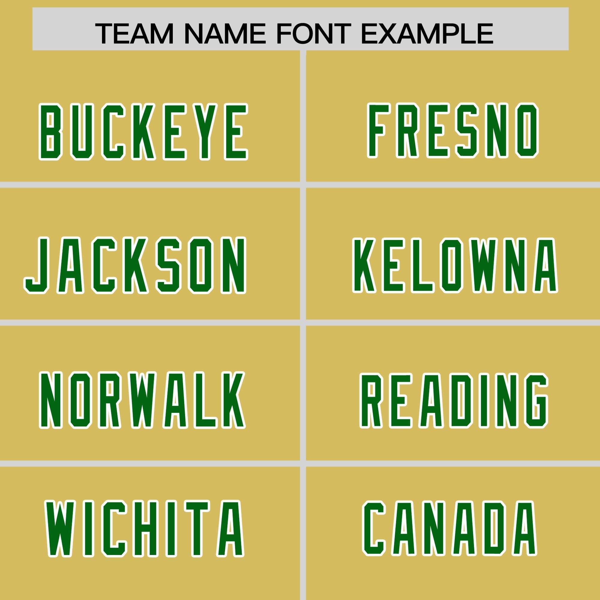 Custom Old Gold Kelly Green Personalized Star Pattern Raglan Sleeves Authentic American Football Jersey