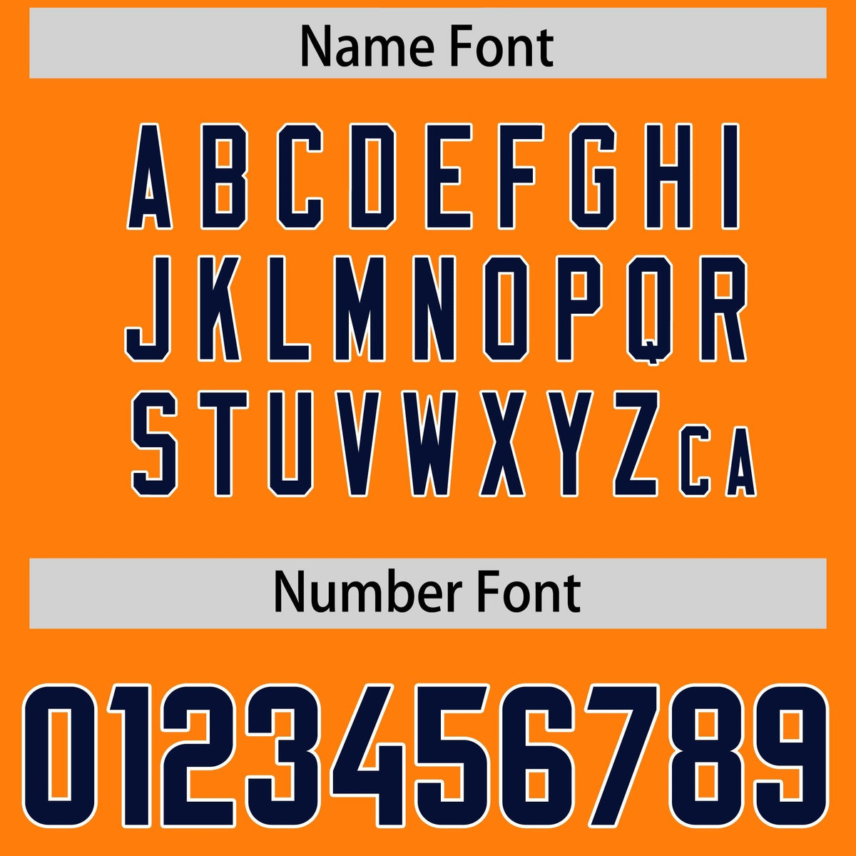 Custom Orange Navy Personalized Star Pattern Raglan Sleeves Authentic American Football Jersey