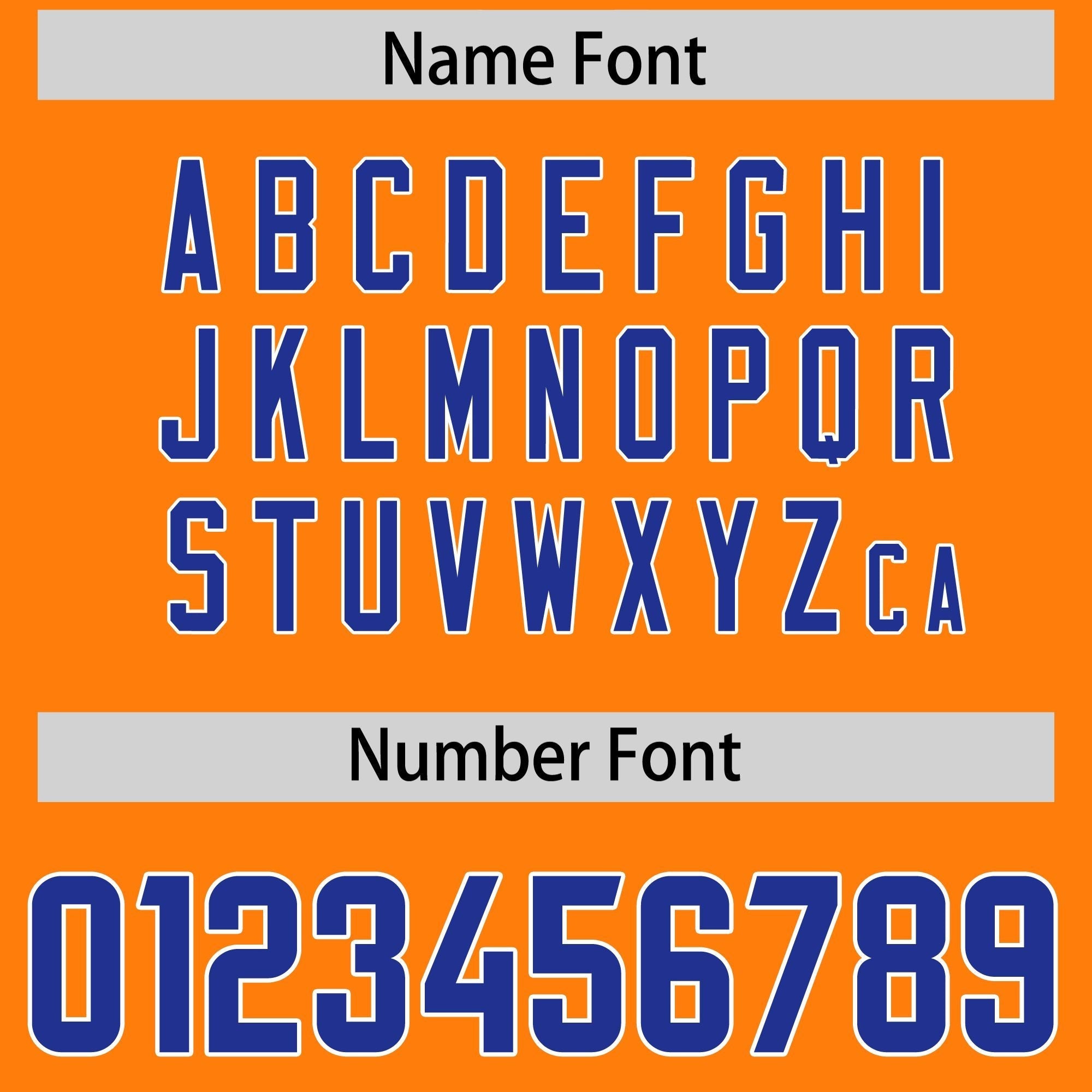 Custom Orange Royal Personalized Star Pattern Raglan Sleeves Authentic American Football Jersey