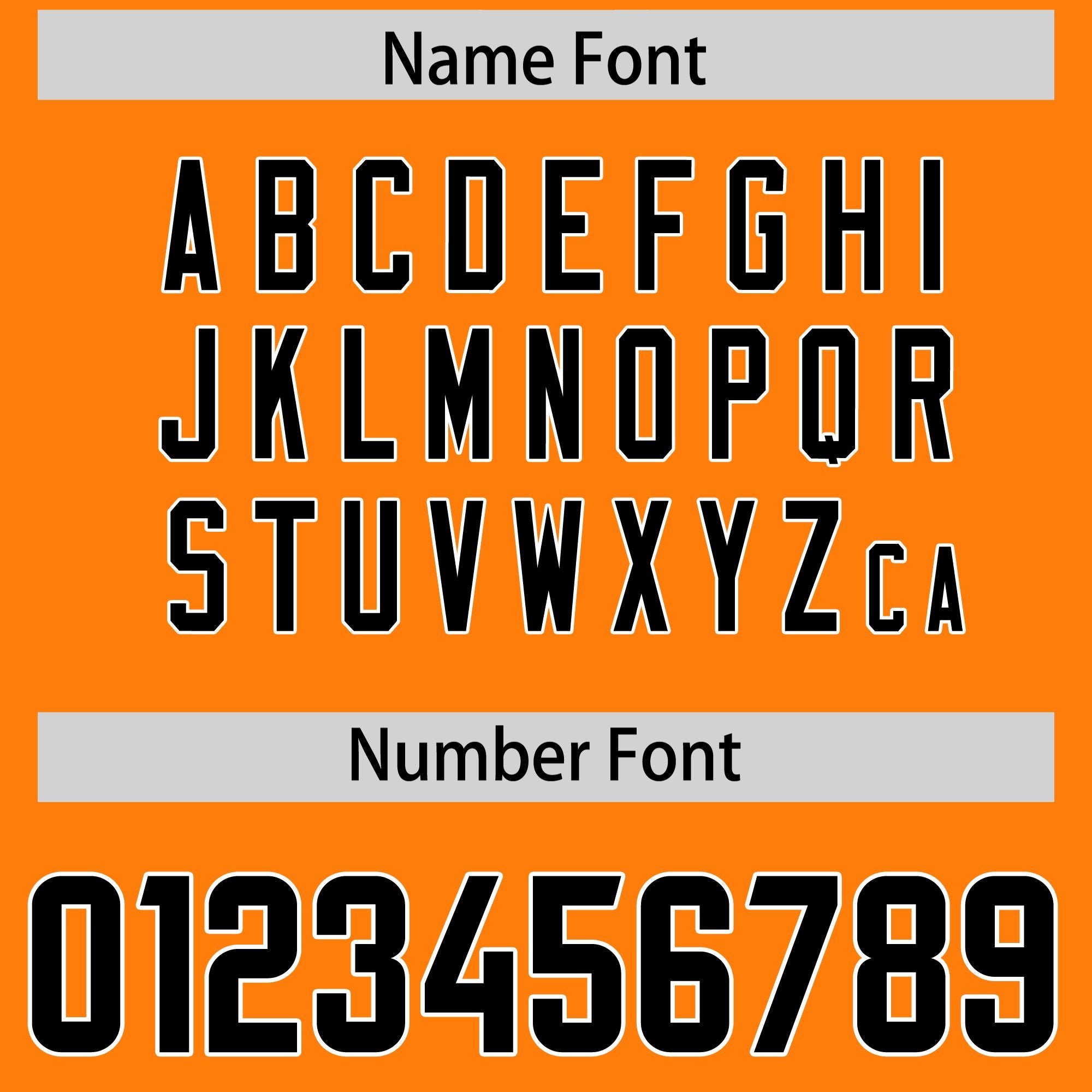 Custom Orange Black Personalized Star Pattern Raglan Sleeves Authentic American Football Jersey