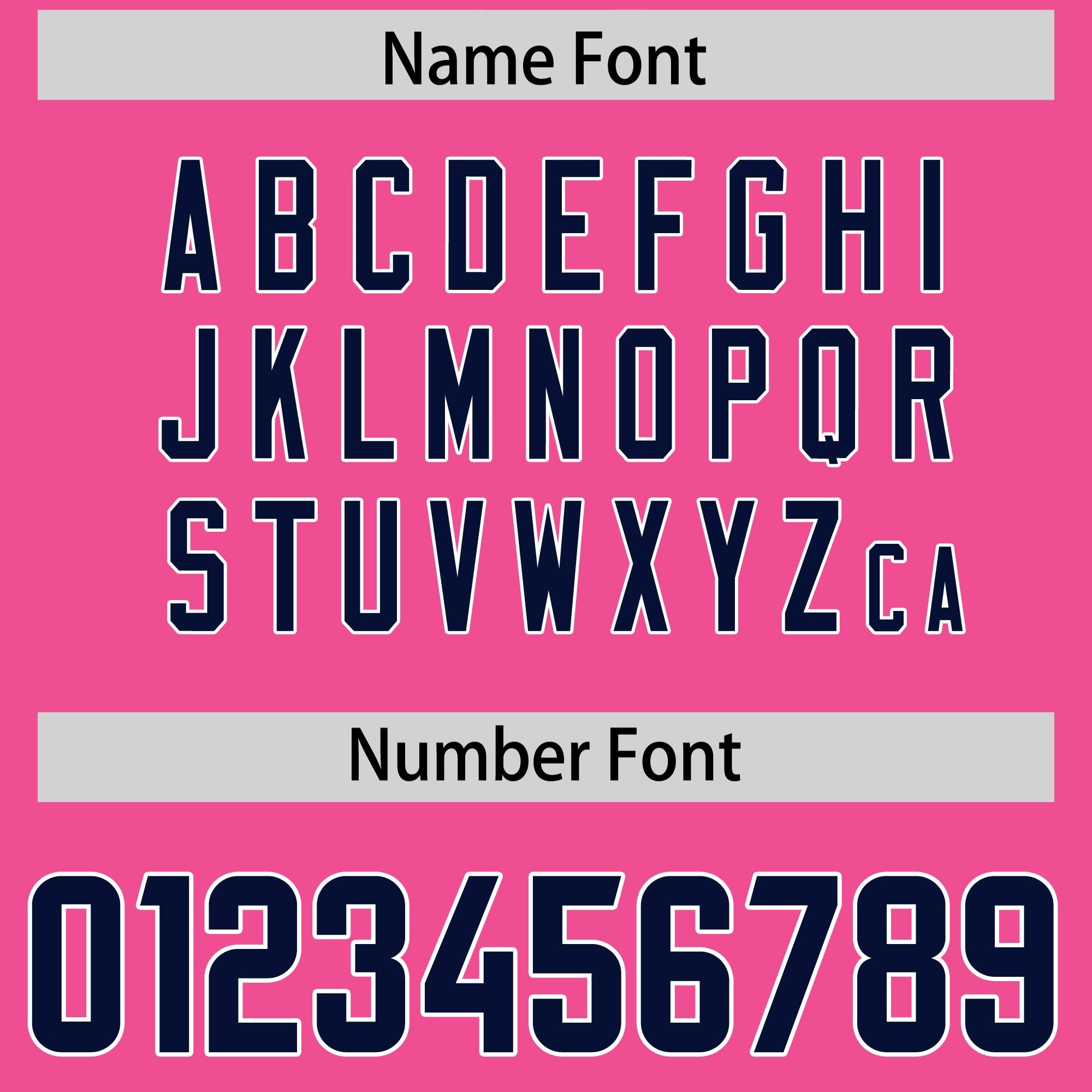 Custom Pink Navy Personalized Star Pattern Raglan Sleeves Authentic American Football Jersey