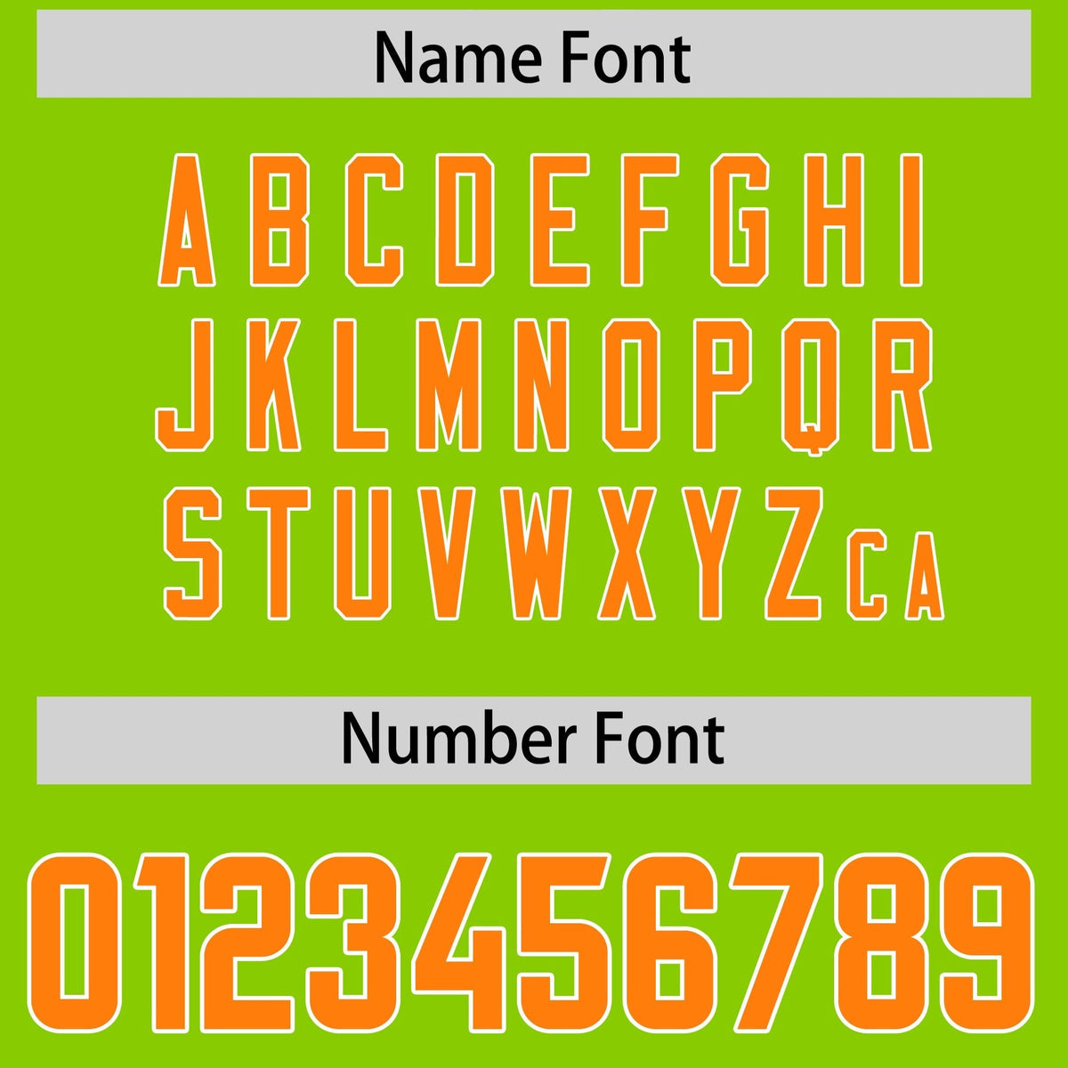 Custom Neon Green Orange Personalized Star Pattern Raglan Sleeves Authentic American Football Jersey