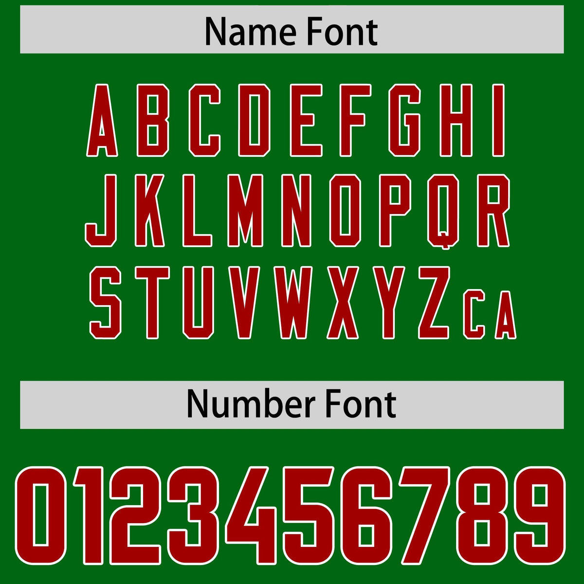 Custom Kelly Green Red Personalized Star Pattern Raglan Sleeves Authentic American Football Jersey