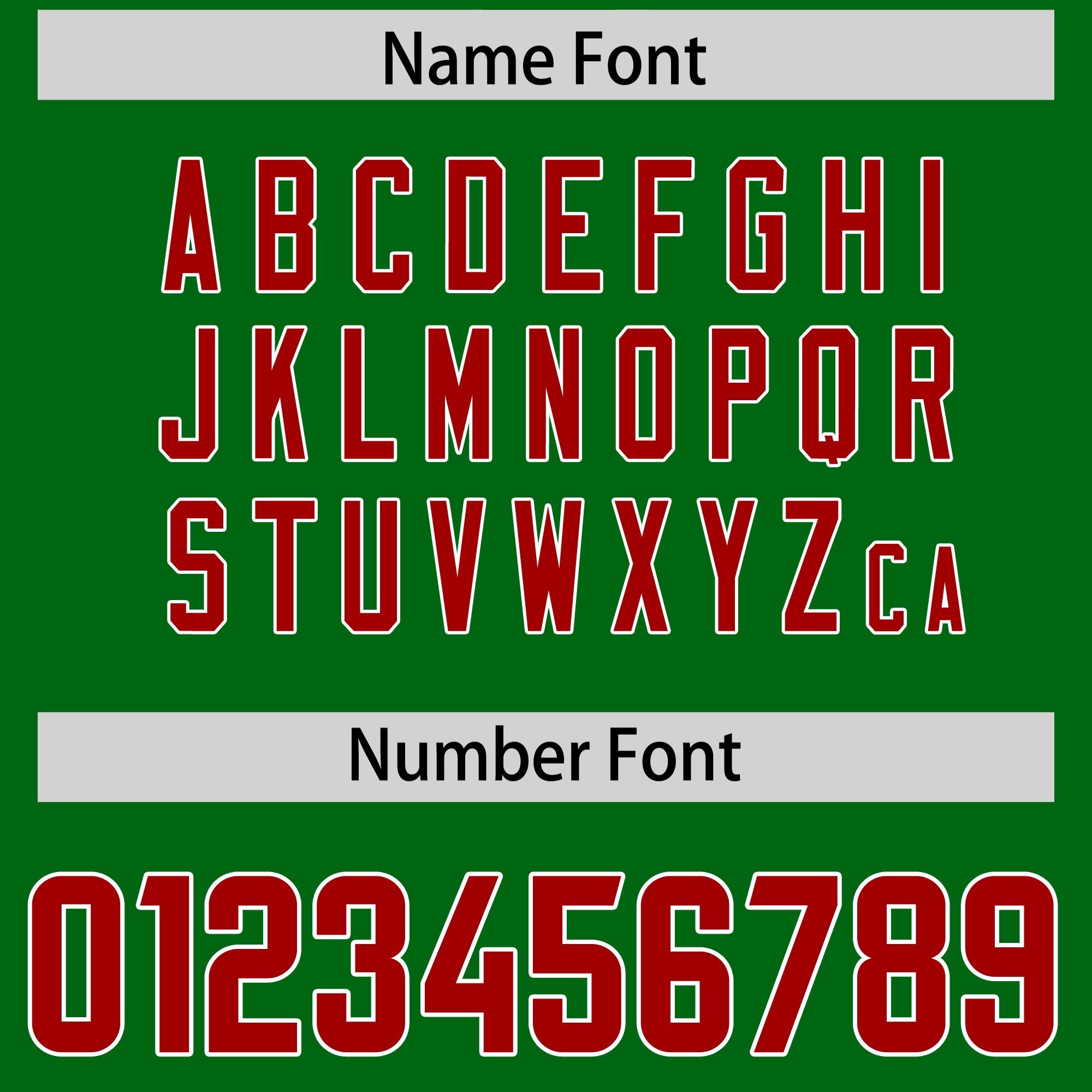 Custom Kelly Green Red Personalized Star Pattern Raglan Sleeves Authentic American Football Jersey