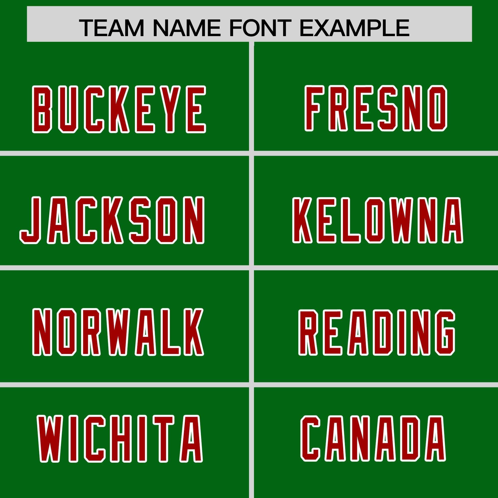 Custom Kelly Green Red Personalized Star Pattern Raglan Sleeves Authentic American Football Jersey