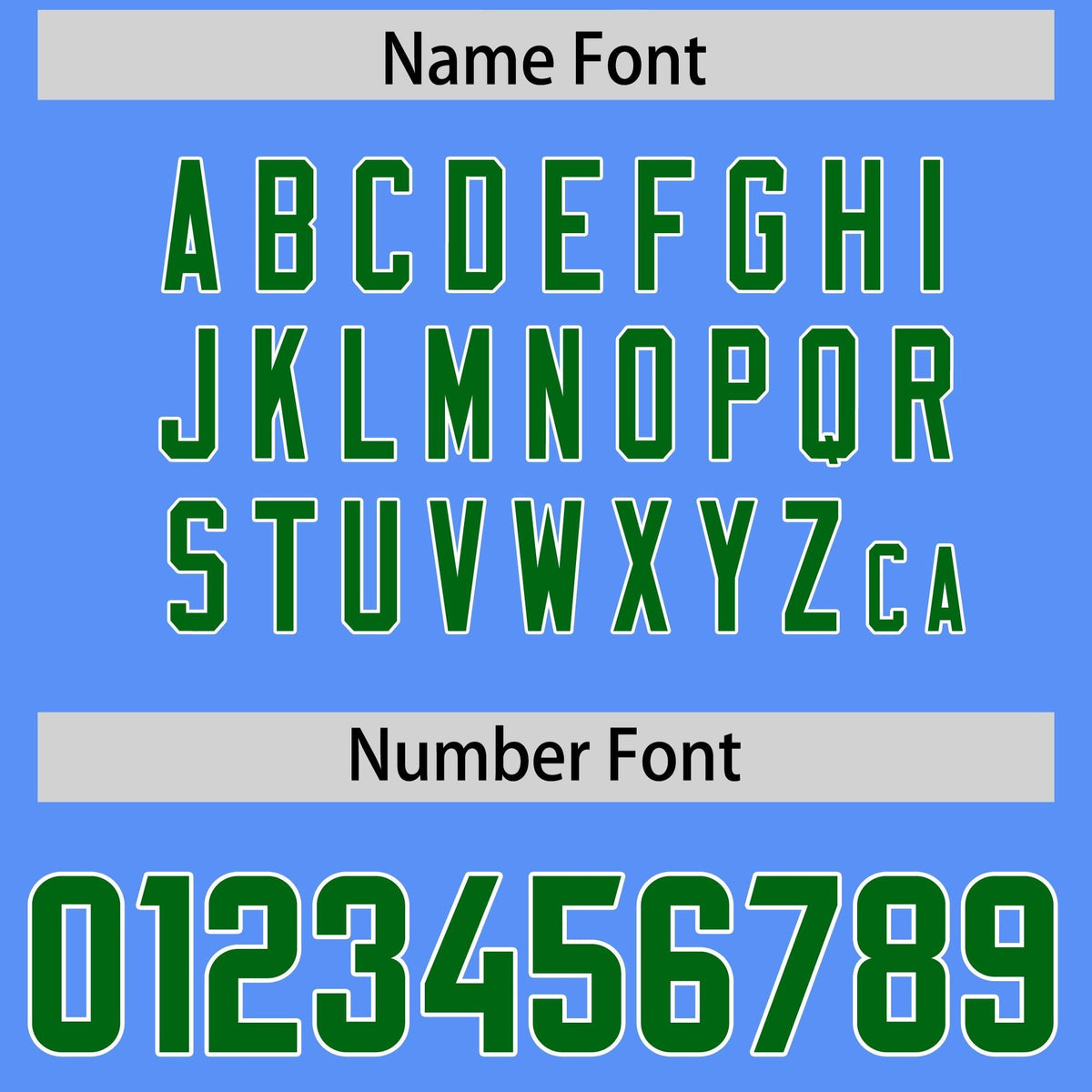 Custom Powder Blue Kelly Green Personalized Star Pattern Raglan Sleeves Authentic American Football Jersey