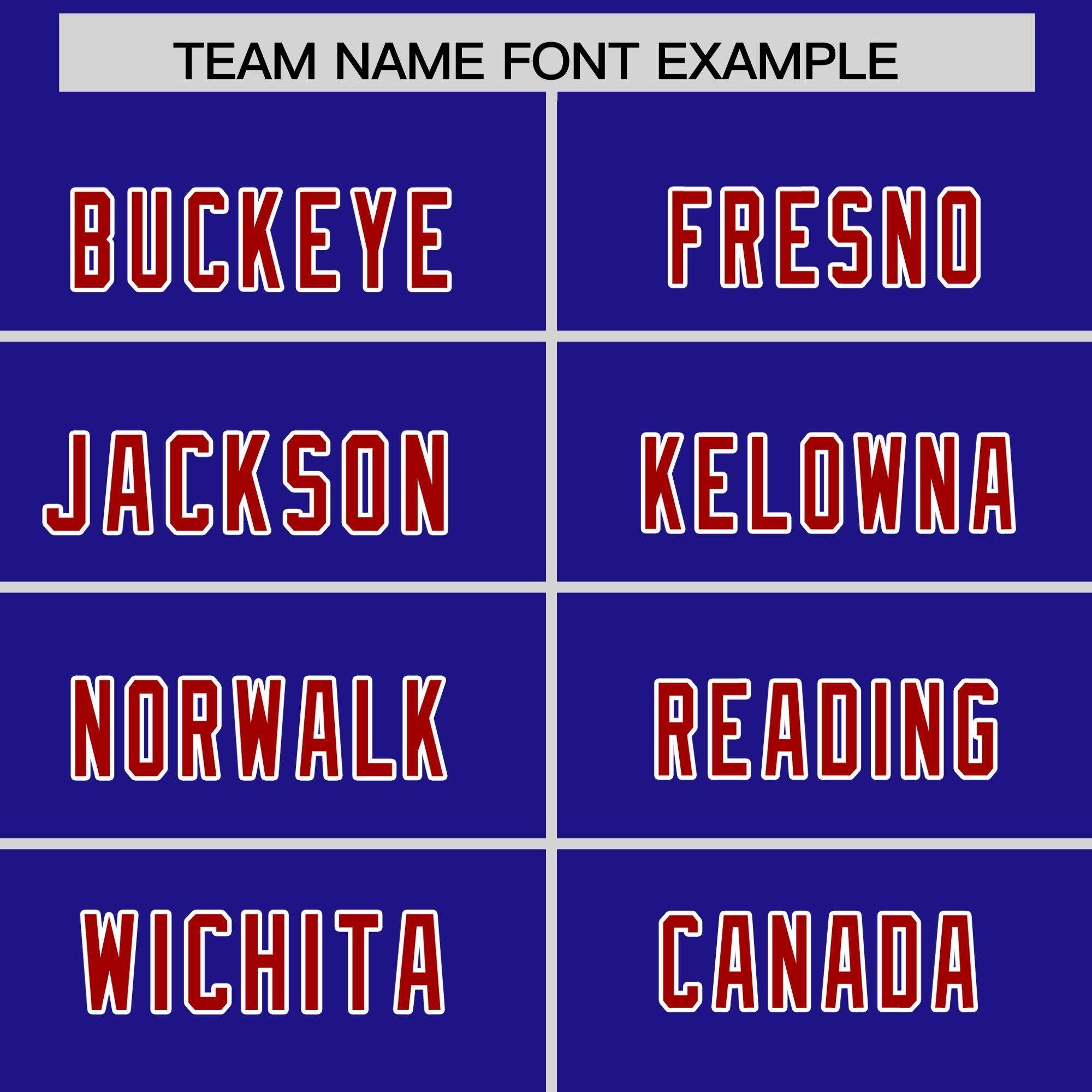 Custom Royal Red Personalized Star Pattern Raglan Sleeves Authentic American Football Jersey