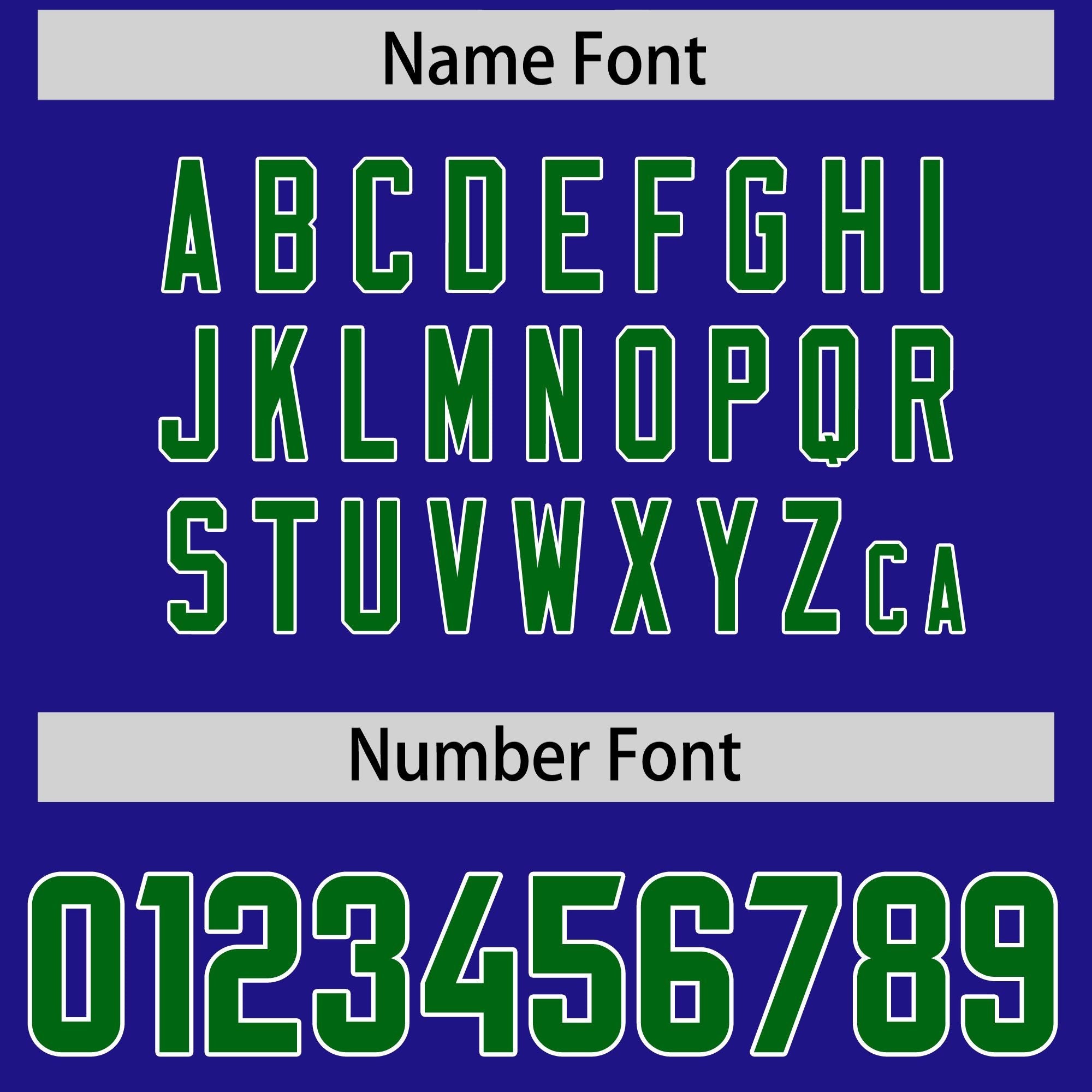 Custom Royal Kelly Green Personalized Star Pattern Raglan Sleeves Authentic American Football Jersey