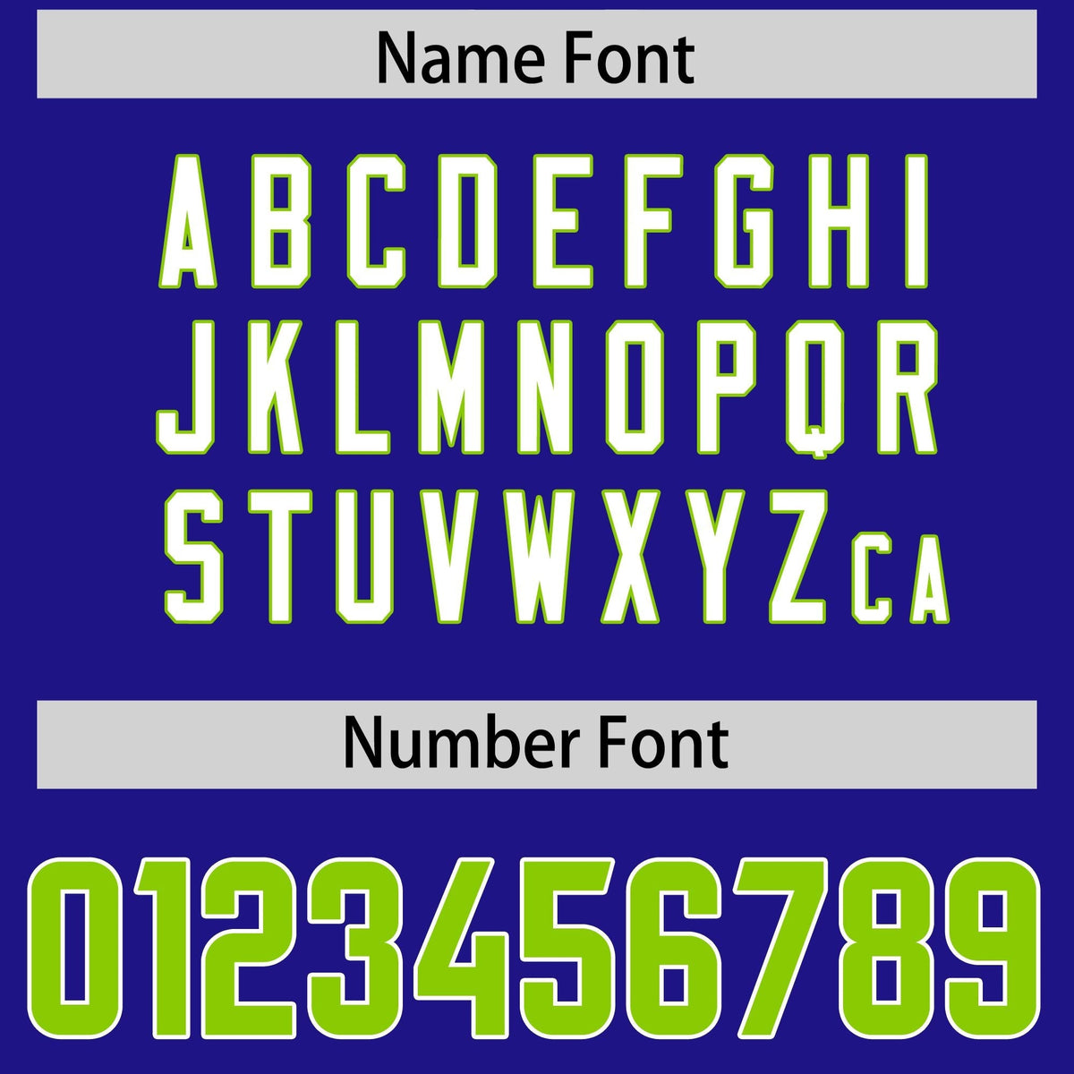 Custom Royal Neon Green Personalized Star Pattern Raglan Sleeves Authentic American Football Jersey