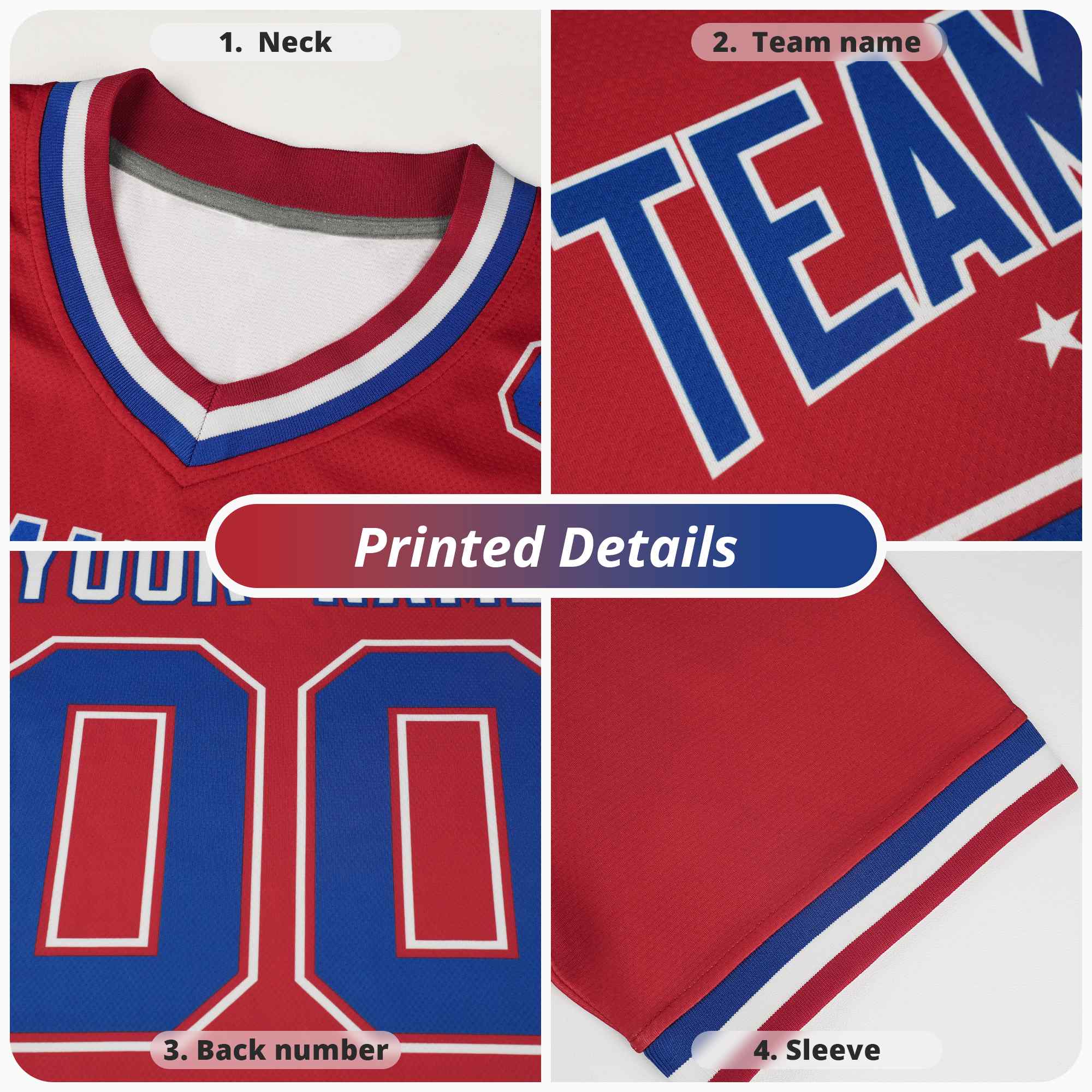 Custom Navy Old Gold Personalized Star Pattern Raglan Sleeves Authentic American Football Jersey