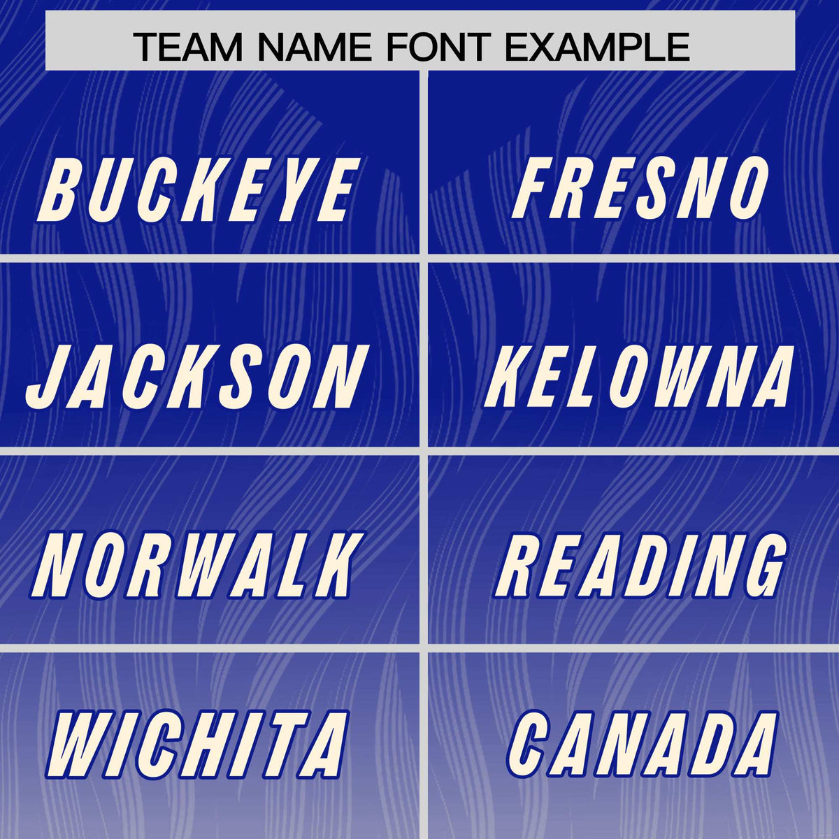 Custom Royal Cream Gradient Fashion Outdoor Authentic American Football Jersey