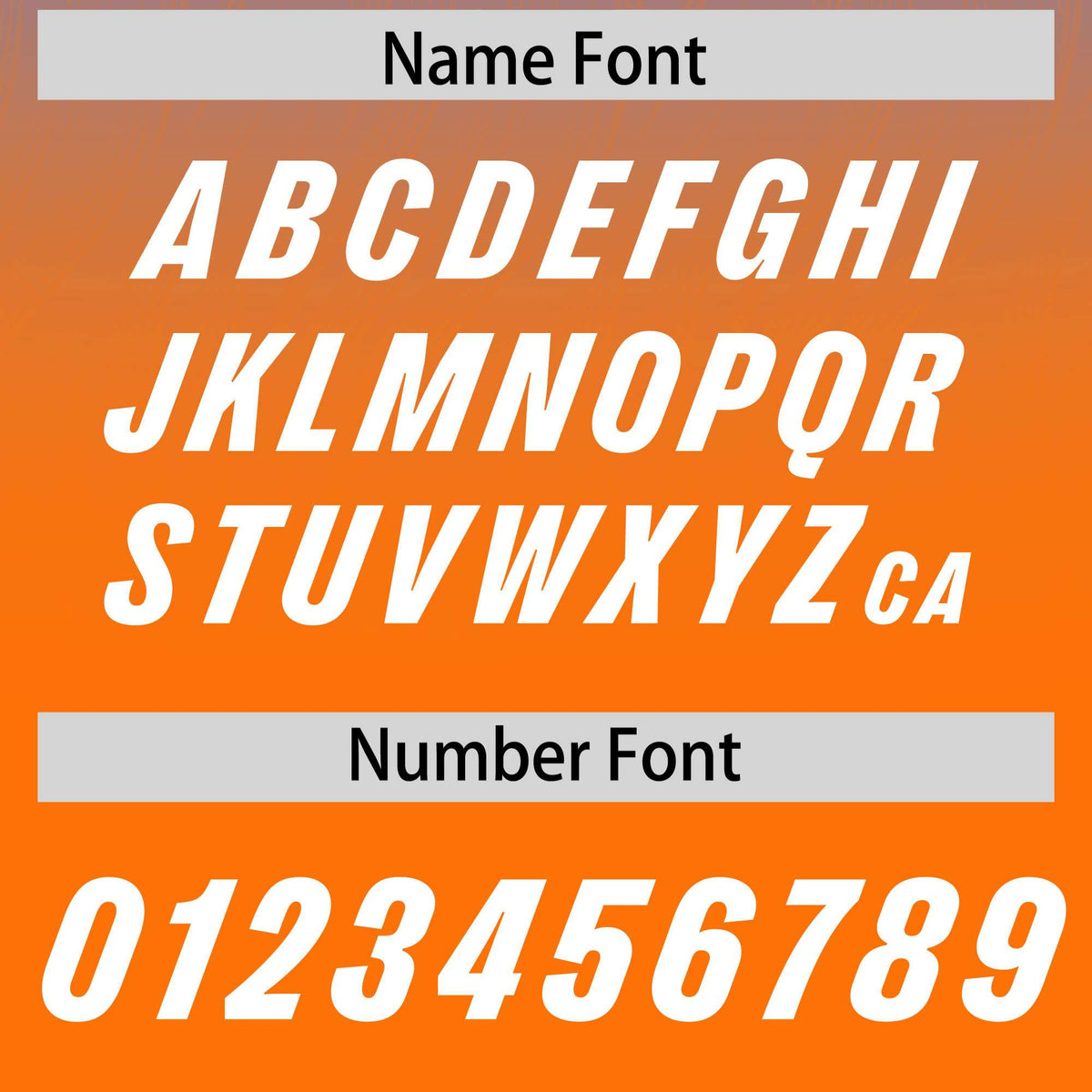 Custom Powder Blue Orange Gradient Fashion Outdoor Authentic American Football Jersey