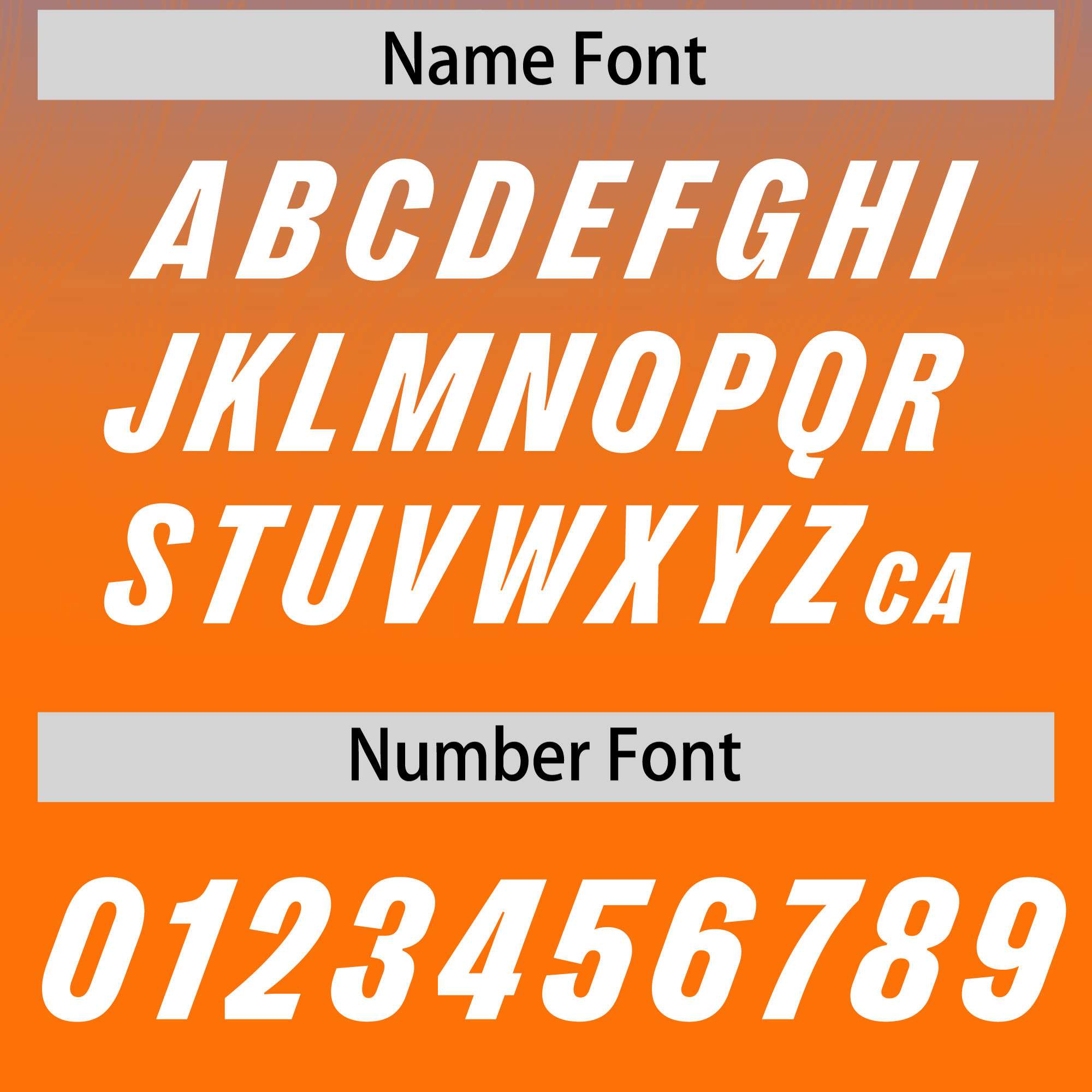 Custom Powder Blue Orange Gradient Fashion Outdoor Authentic American Football Jersey