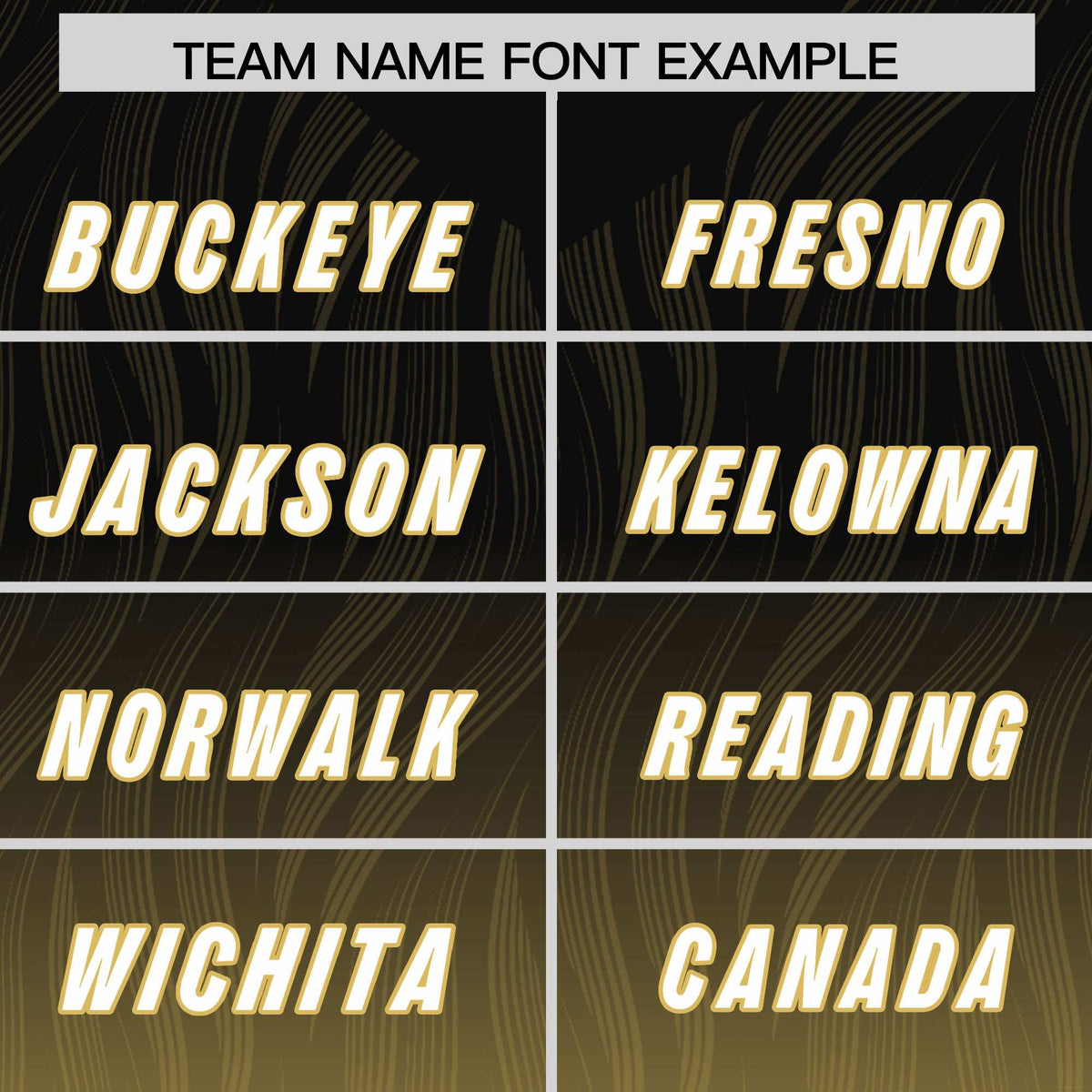 Custom Black Old Gold Gradient Fashion Outdoor Authentic American Football Jersey