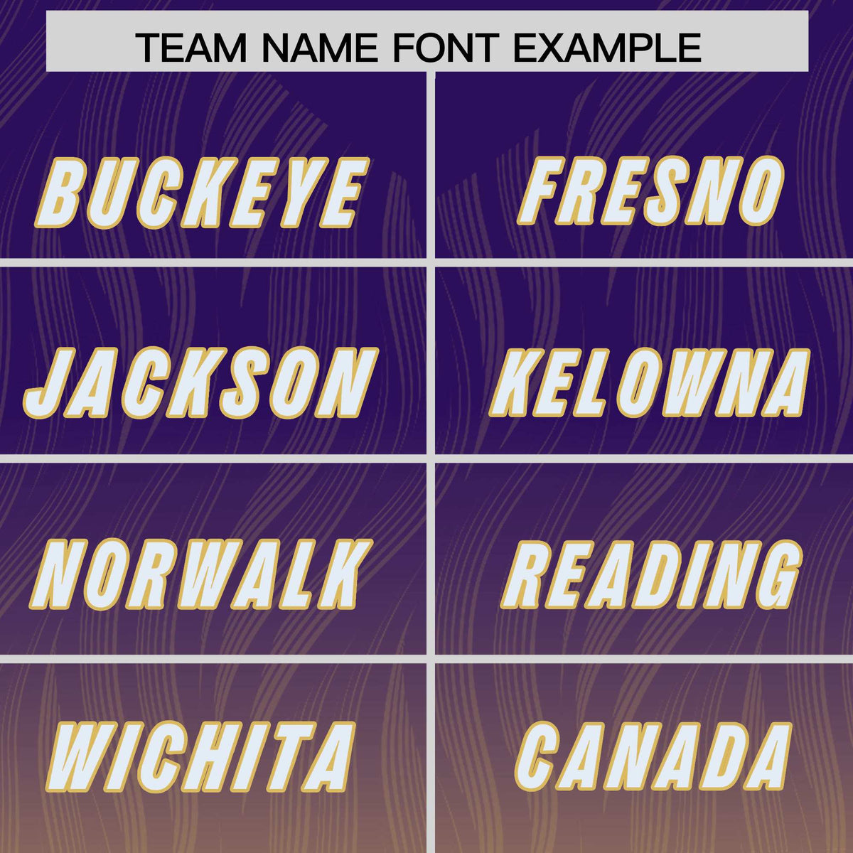 Custom Purple Old Gold Gradient Fashion Outdoor Authentic American Football Jersey