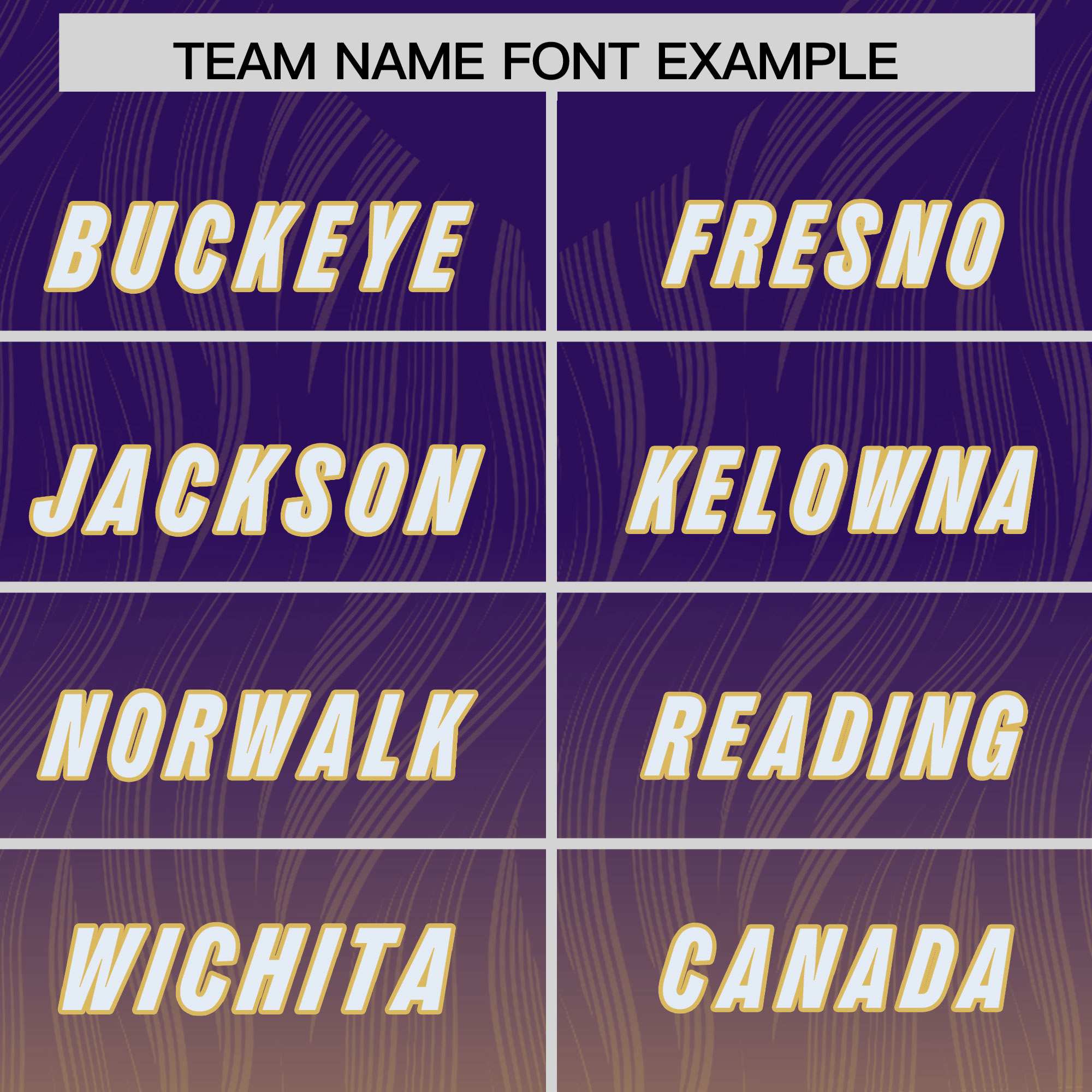 Custom Purple Old Gold Gradient Fashion Outdoor Authentic American Football Jersey