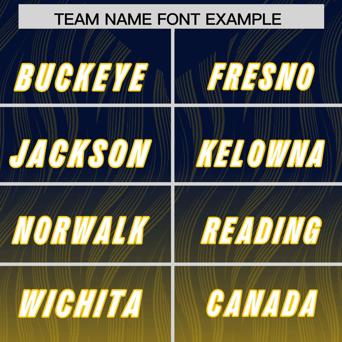 Custom Navy Gold Gradient Fashion Outdoor Authentic American Football Jersey