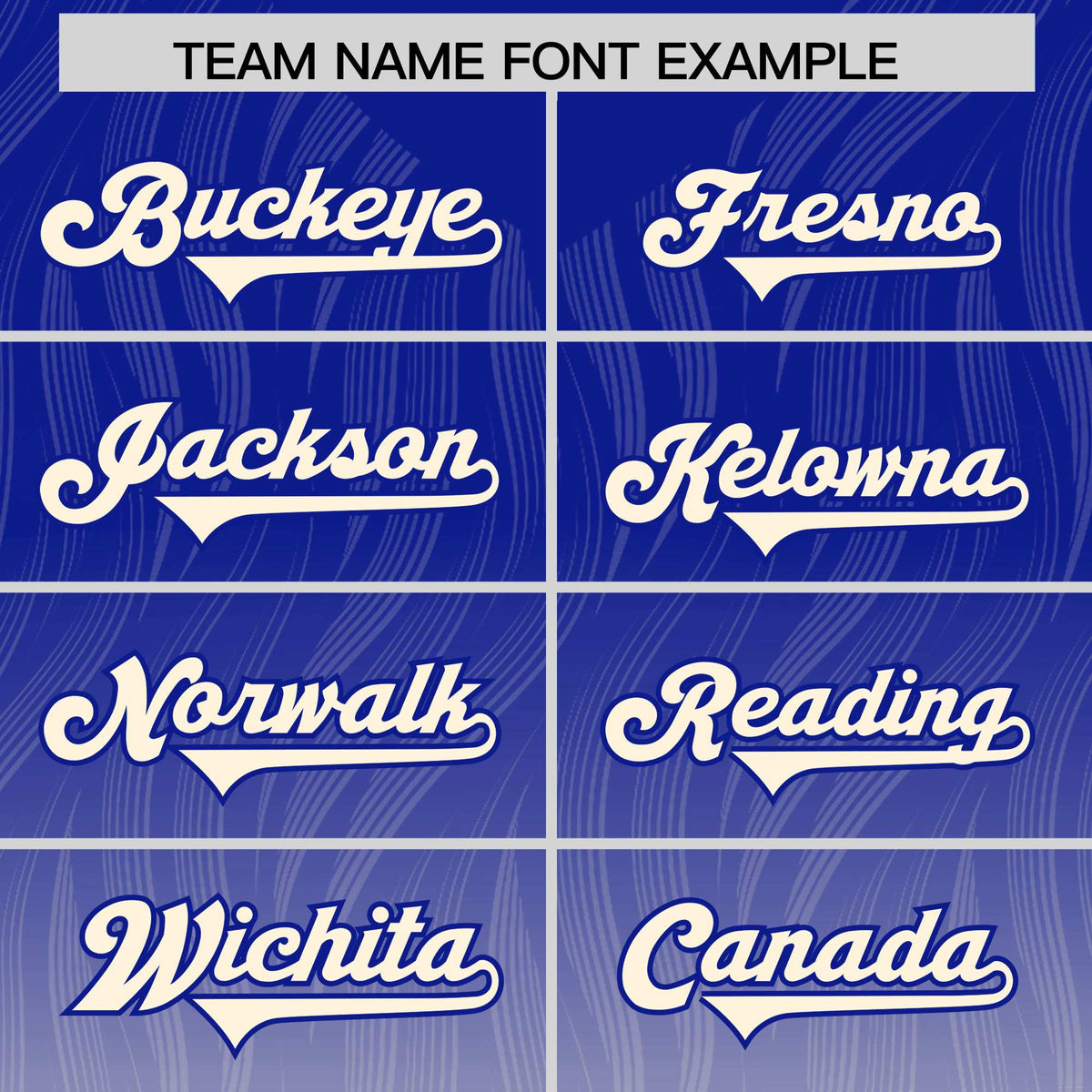 Custom Royal Cream Gradient Fashion Outdoor Authentic American Football Jersey