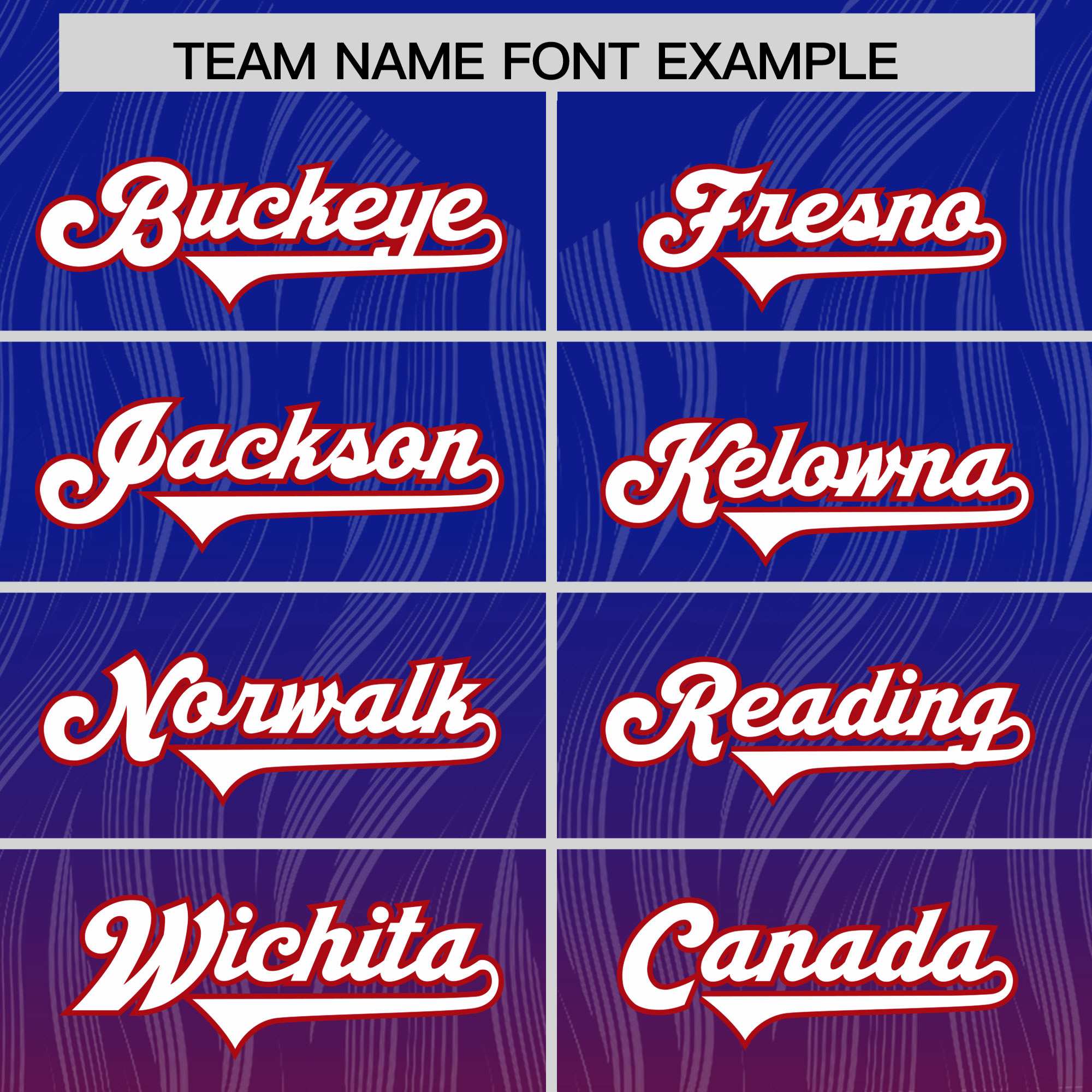 Custom Royal Red Gradient Fashion Outdoor Authentic American Football Jersey