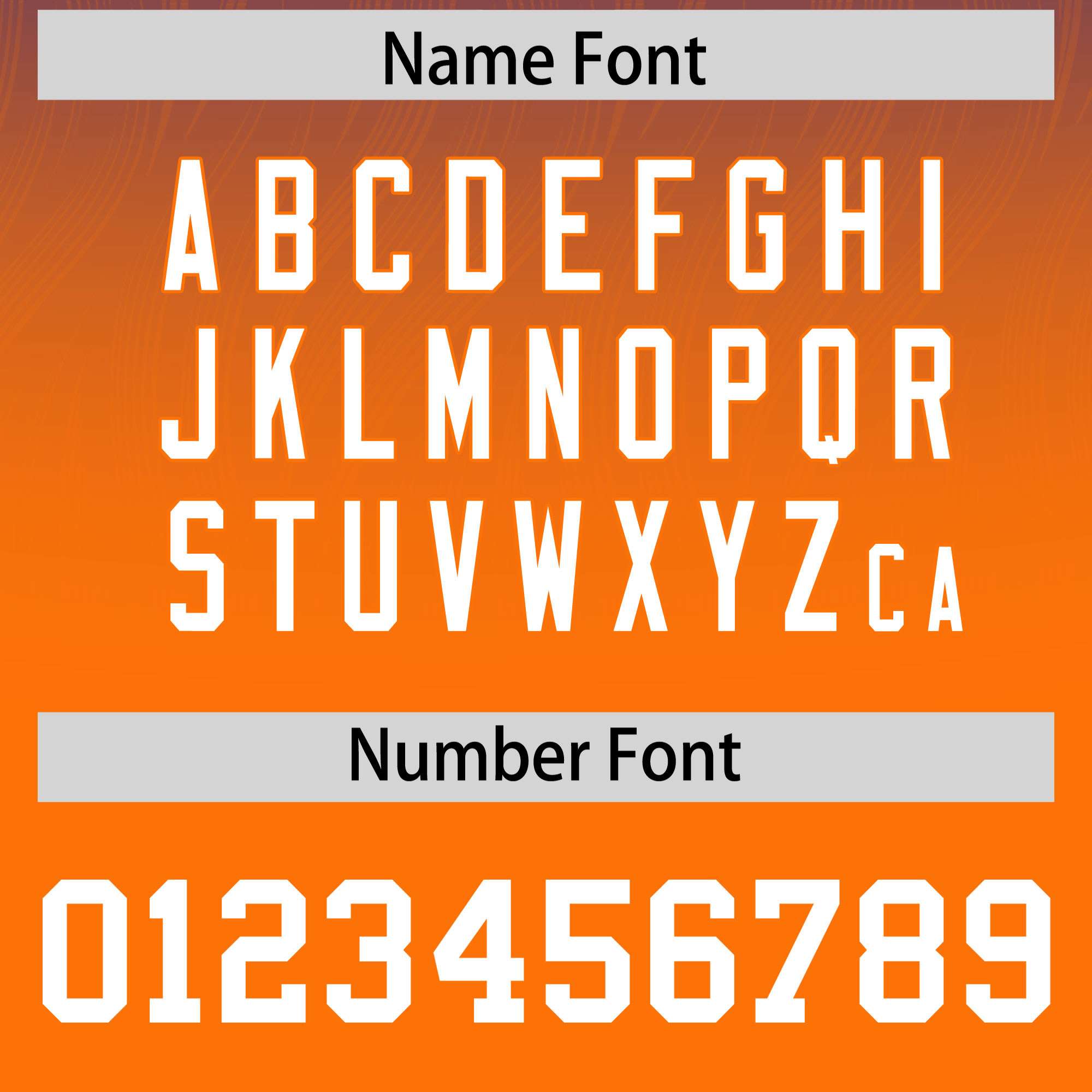 Custom Royal Orange Gradient Fashion Outdoor Authentic American Football Jersey