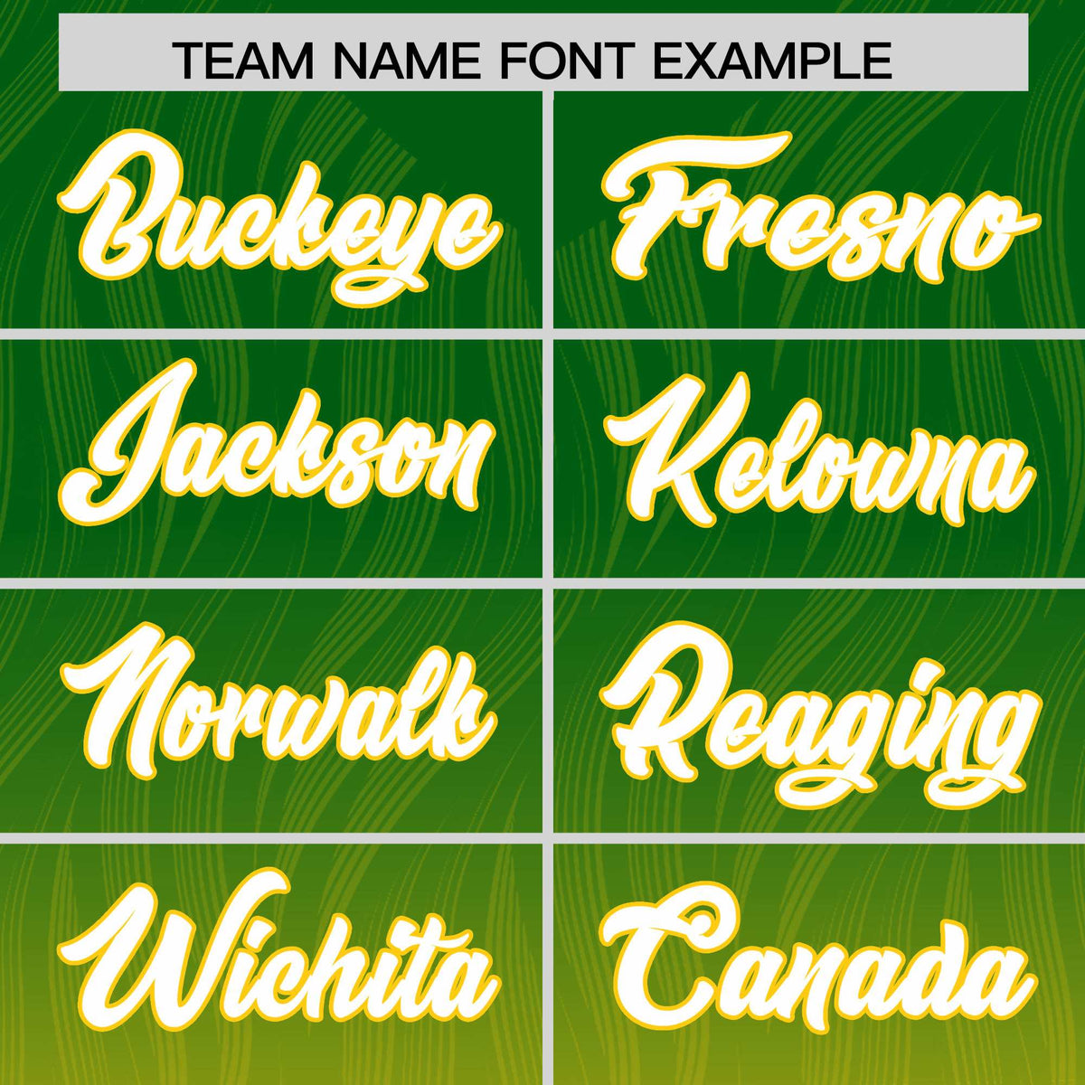 Custom Kelly Green Gold Gradient Fashion Outdoor Authentic American Football Jersey