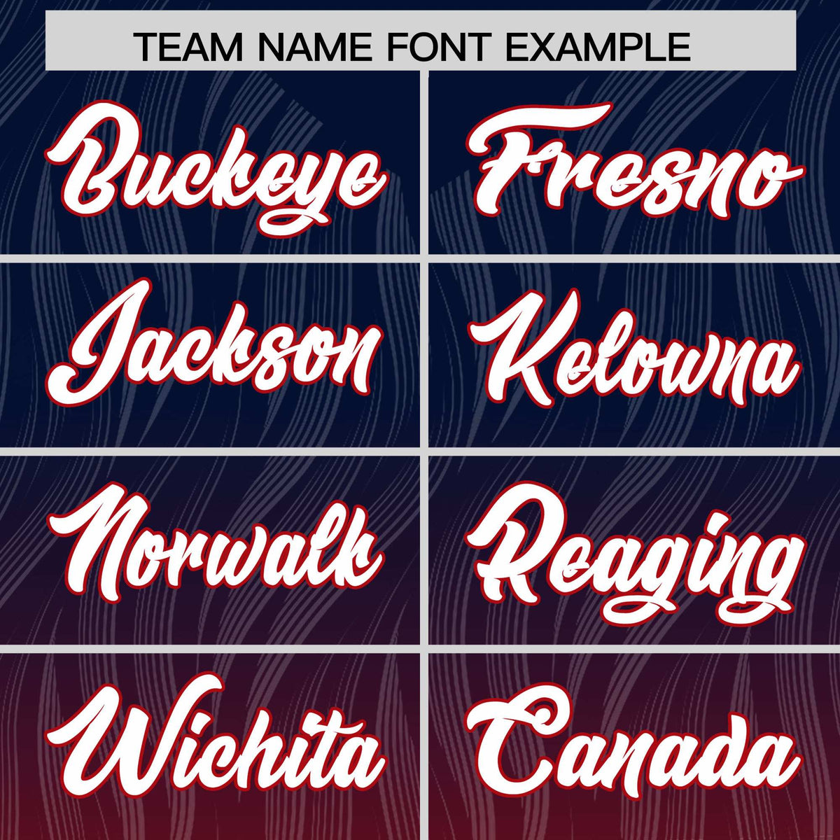 Custom Navy Red Gradient Fashion Outdoor Authentic American Football Jersey