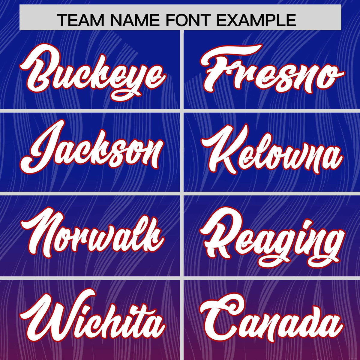 Custom Royal Red Gradient Fashion Outdoor Authentic American Football Jersey