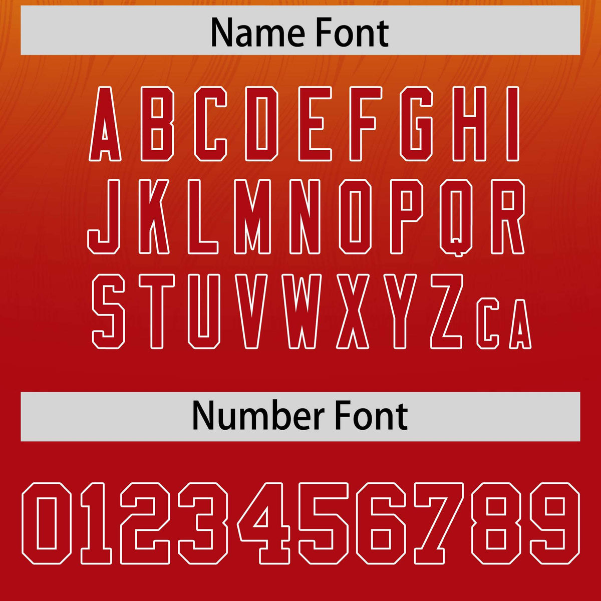 Custom Gold Red Gradient Fashion Outdoor Authentic American Football Jersey