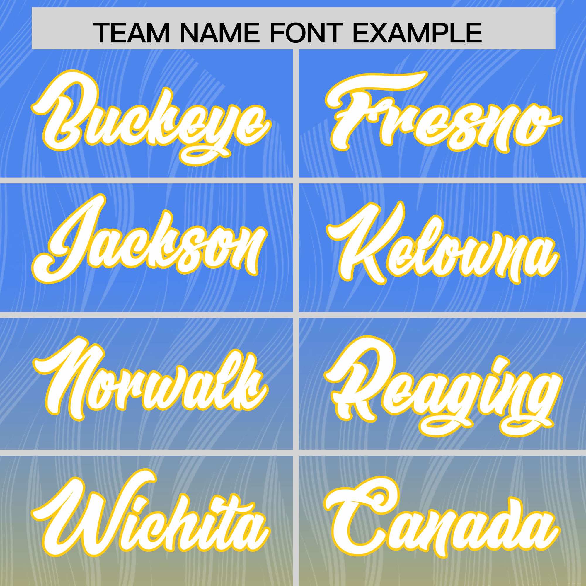 Custom Powder Blue Gold Gradient Fashion Outdoor Authentic American Football Jersey