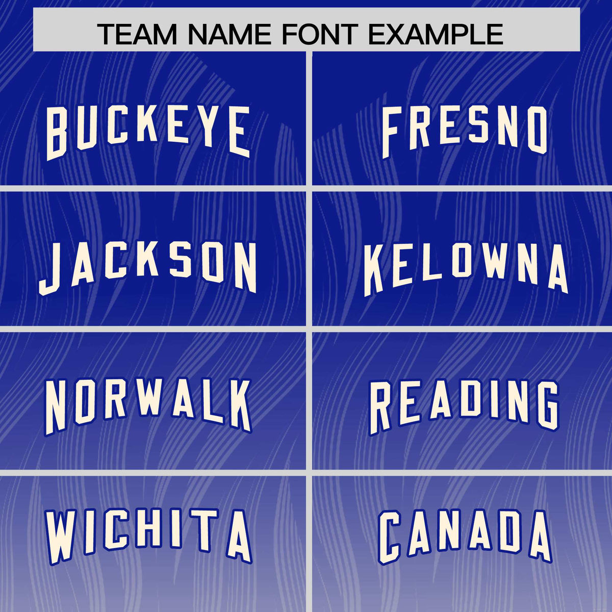 Custom Royal Cream Gradient Fashion Outdoor Authentic American Football Jersey