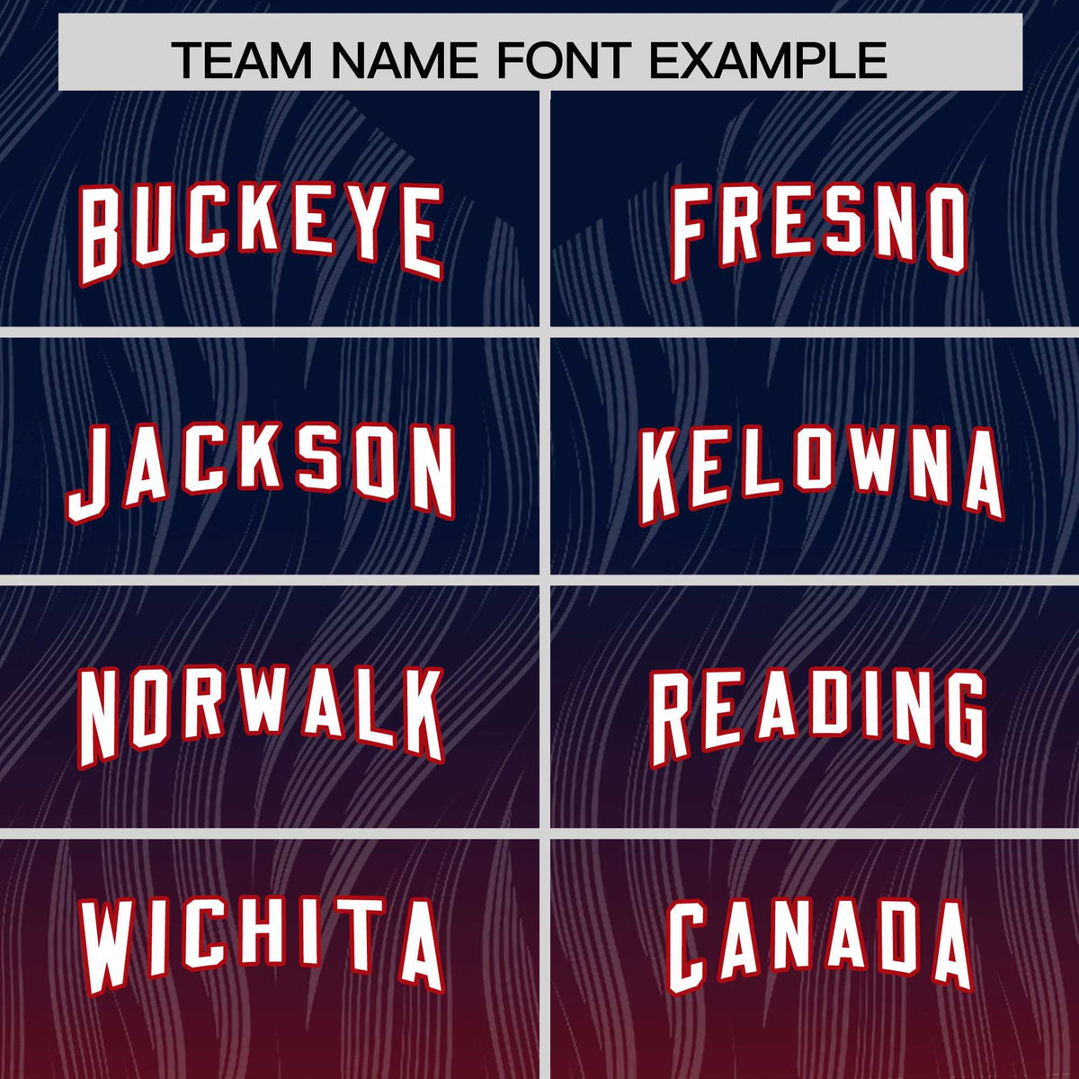 Custom Navy Red Gradient Fashion Outdoor Authentic American Football Jersey