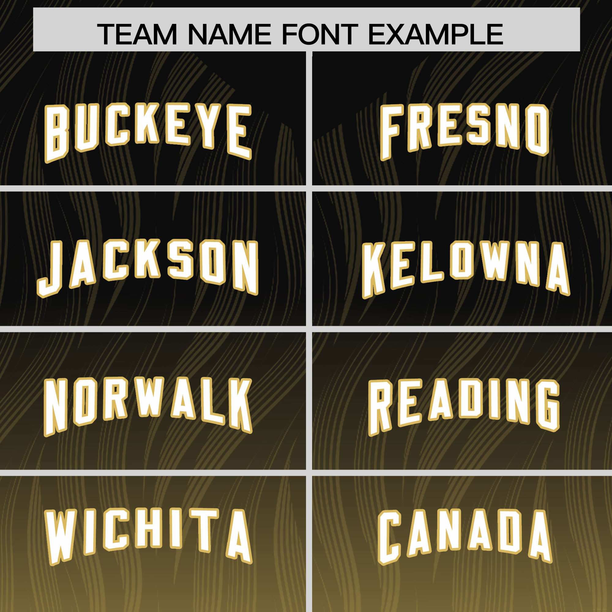 Custom Black Old Gold Gradient Fashion Outdoor Authentic American Football Jersey