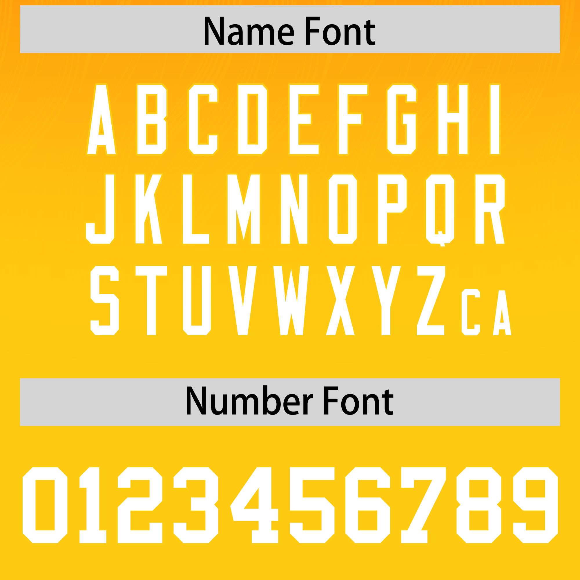 Custom Orange Gold Gradient Fashion Outdoor Authentic American Football Jersey