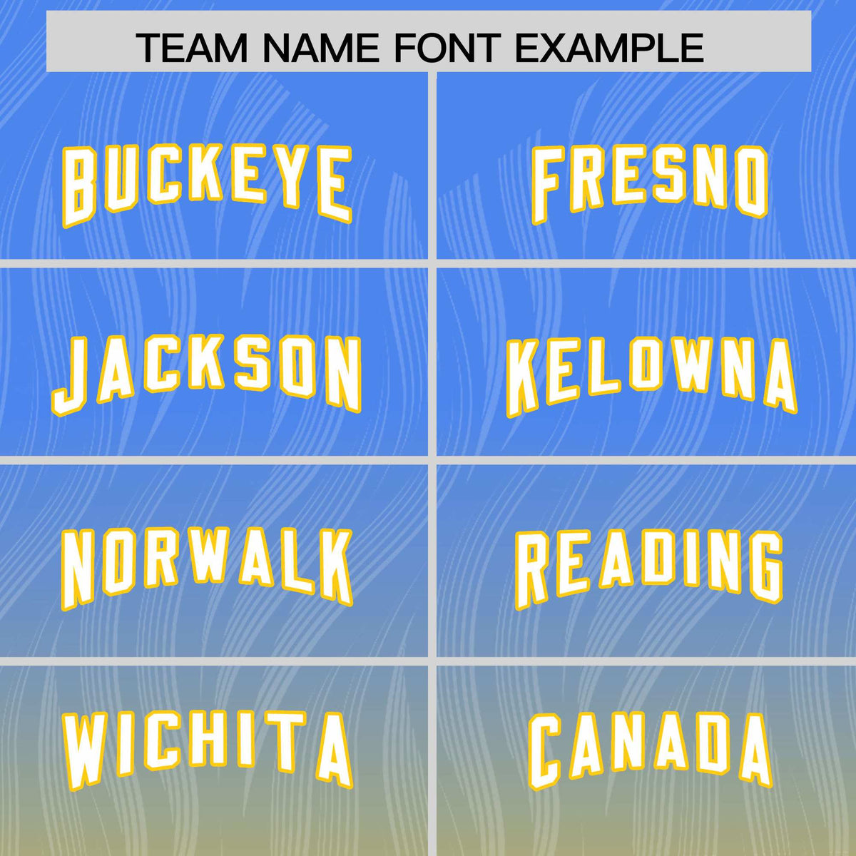 Custom Powder Blue Gold Gradient Fashion Outdoor Authentic American Football Jersey