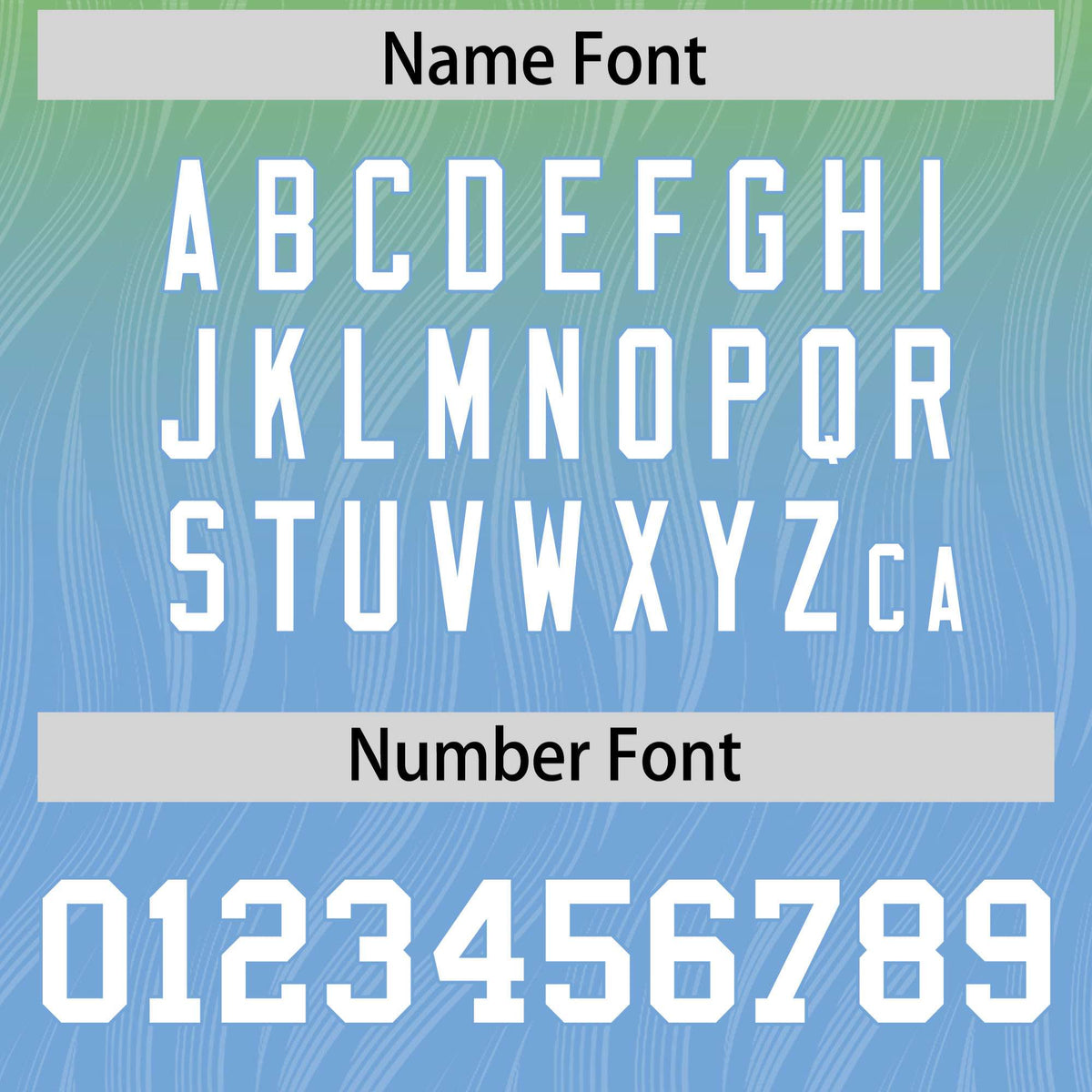 Custom Neon Green Powder Blue Gradient Fashion Outdoor Authentic American Football Jersey