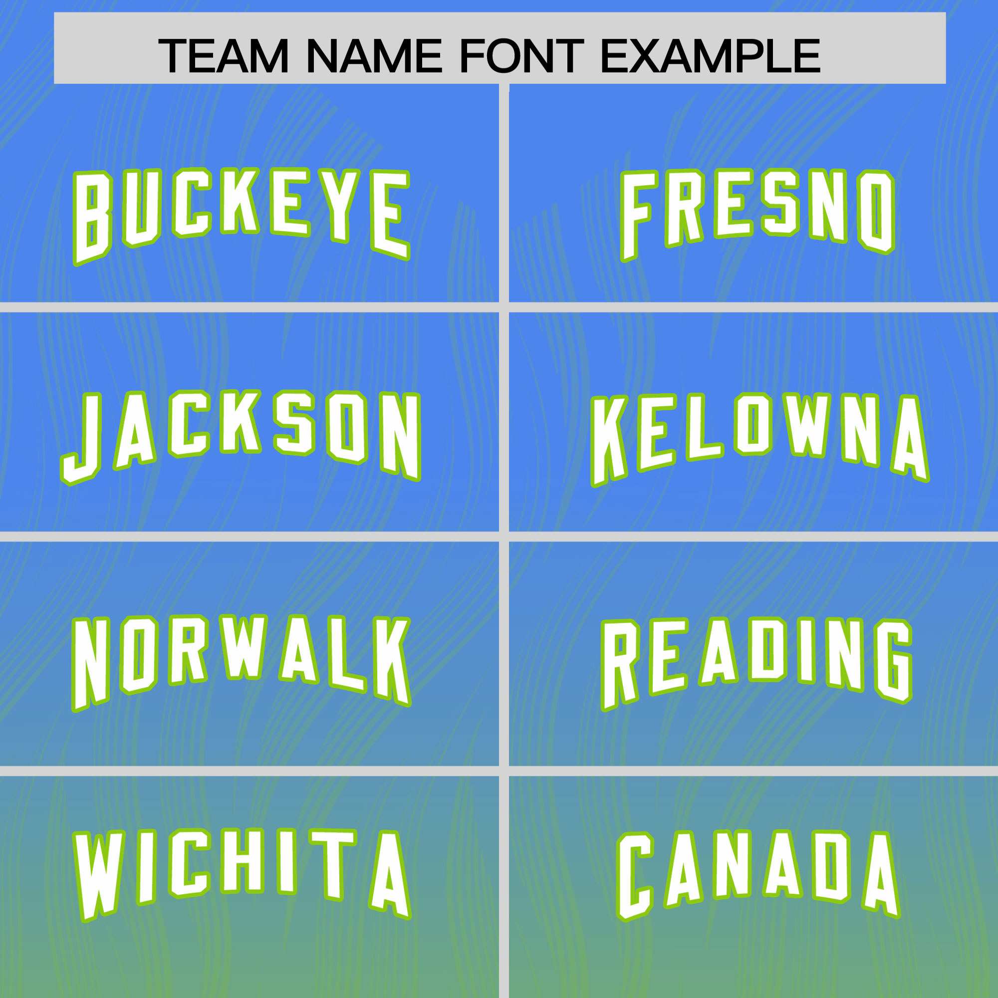 Custom Powder Blue Neon Green Gradient Fashion Outdoor Authentic American Football Jersey