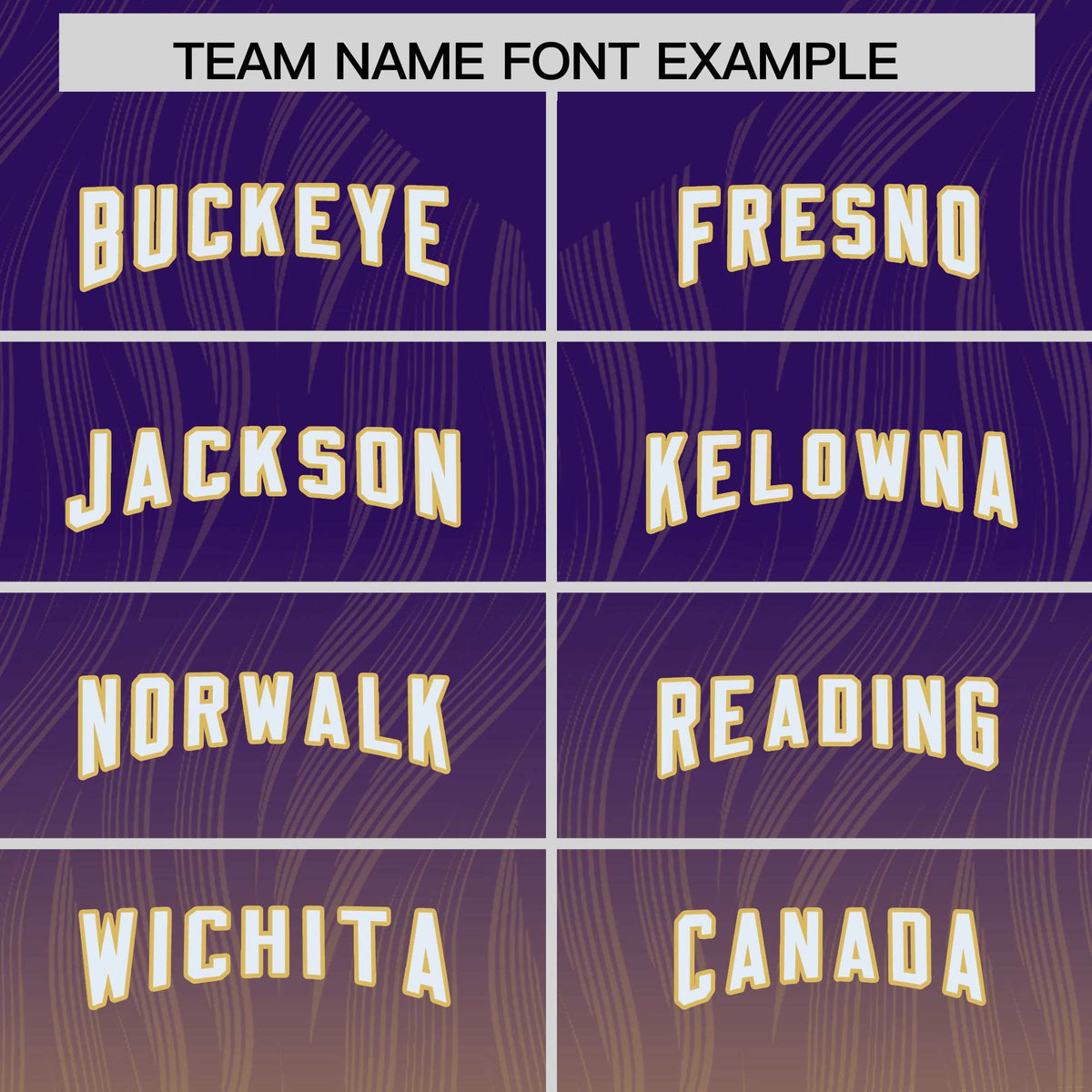 Custom Purple Old Gold Gradient Fashion Outdoor Authentic American Football Jersey