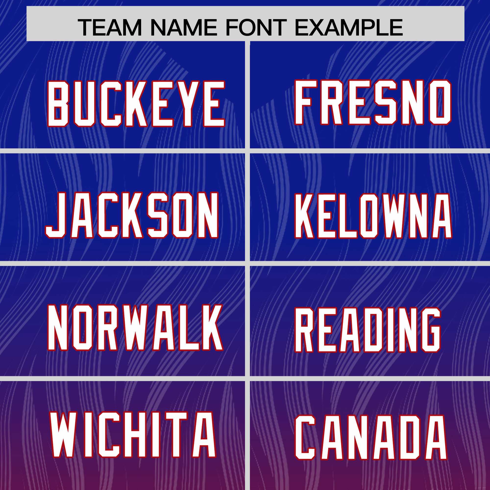 Custom Royal Red Gradient Fashion Outdoor Authentic American Football Jersey