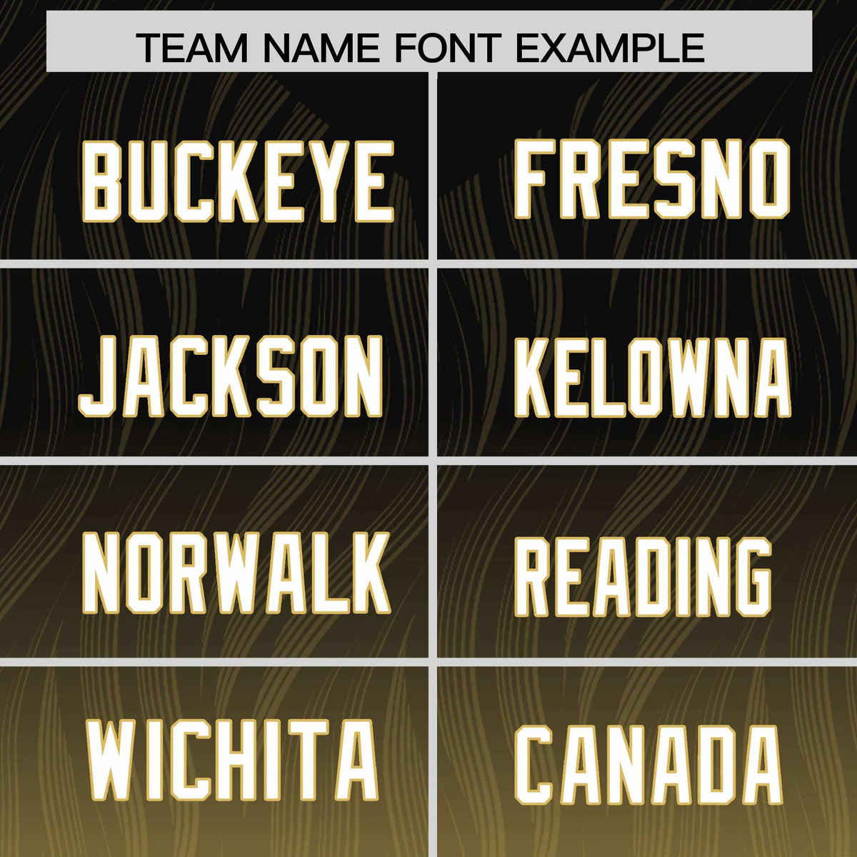 Custom Black Old Gold Gradient Fashion Outdoor Authentic American Football Jersey