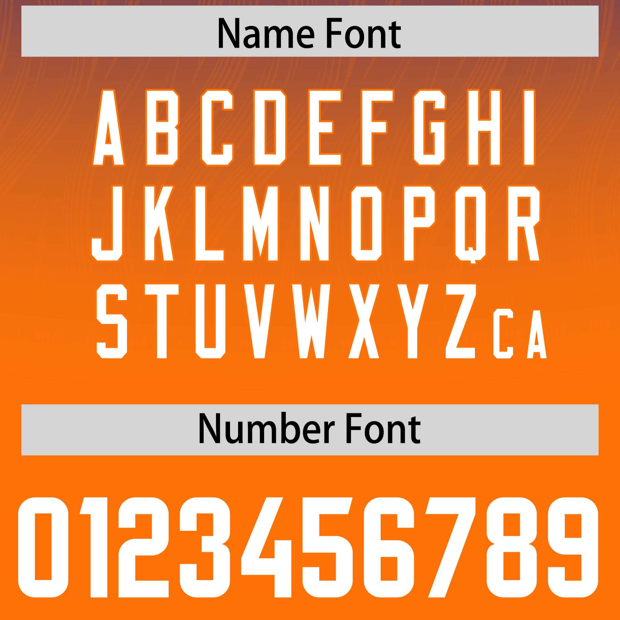 Custom Royal Orange Gradient Fashion Outdoor Authentic American Football Jersey