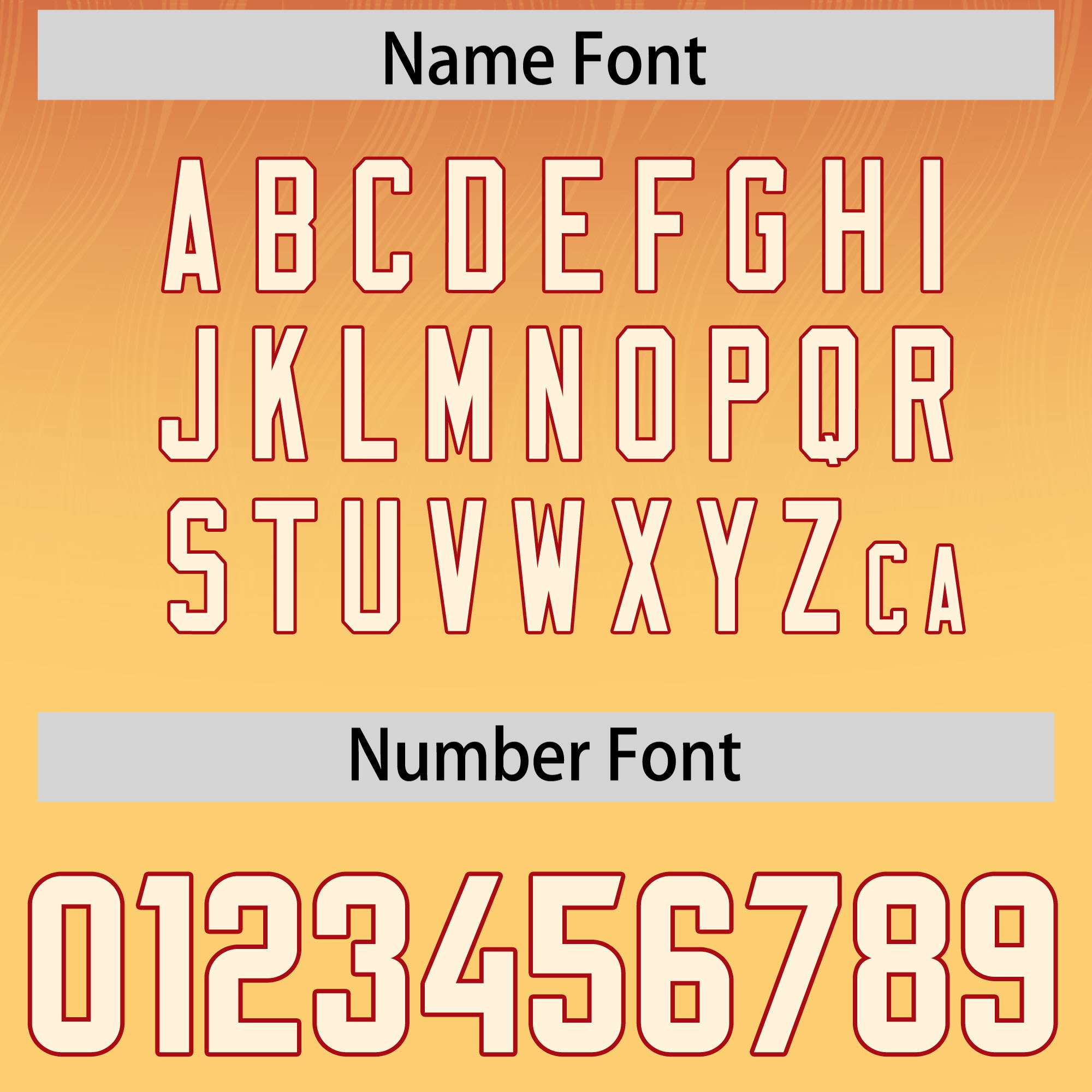 Custom Red Khaki Gradient Fashion Outdoor Authentic American Football Jersey