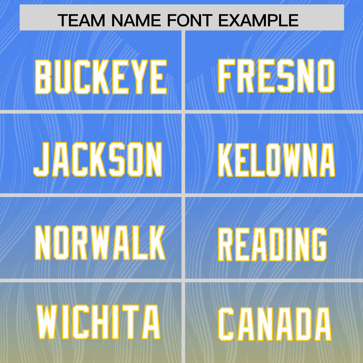 Custom Powder Blue Gold Gradient Fashion Outdoor Authentic American Football Jersey